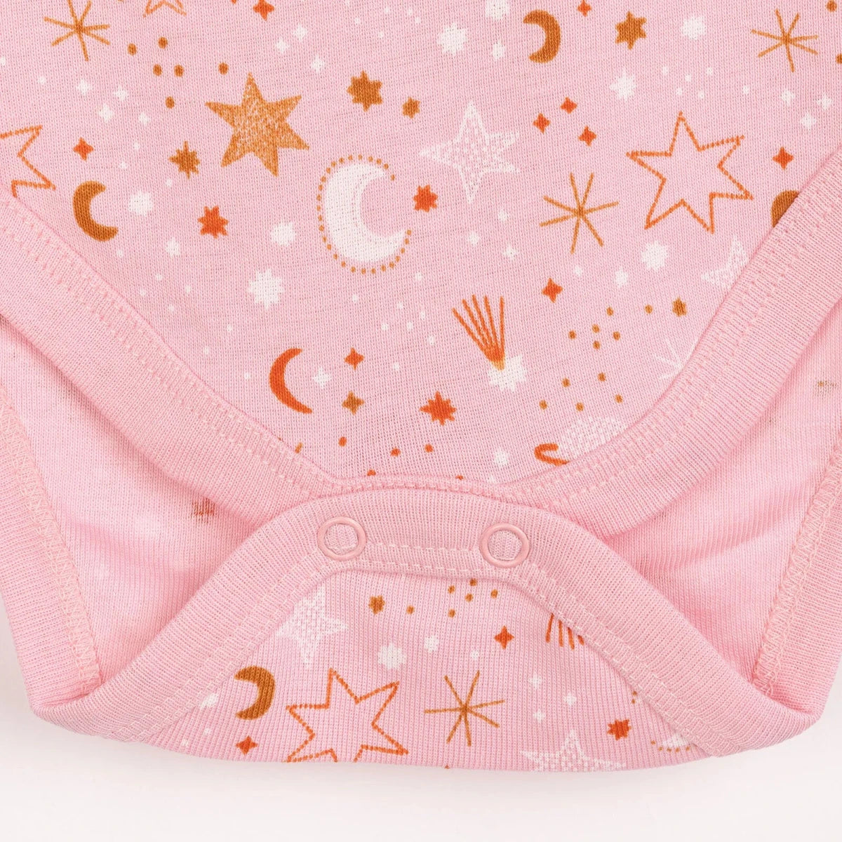 HelloBaby 2-Pack Short Sleeve Bodysuits Girls - Pink ebebek