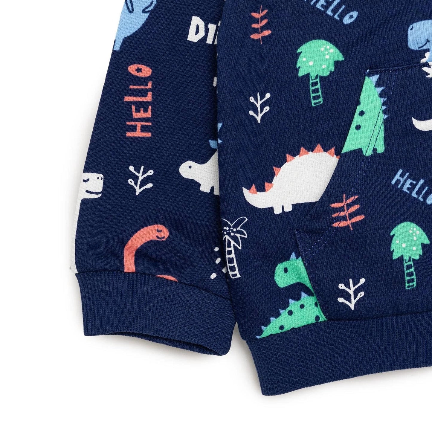 HelloBaby Basic Boy Dinosaur Patterned Jumpsuit - Printed ebebek