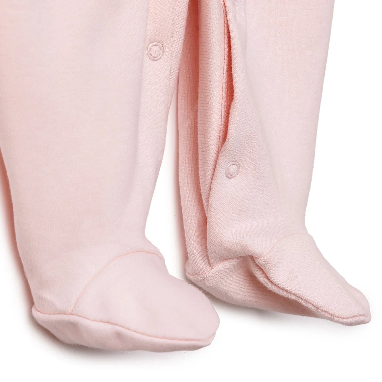 Bebetto Newborn Footed Jumpsuit - Pink ebebek