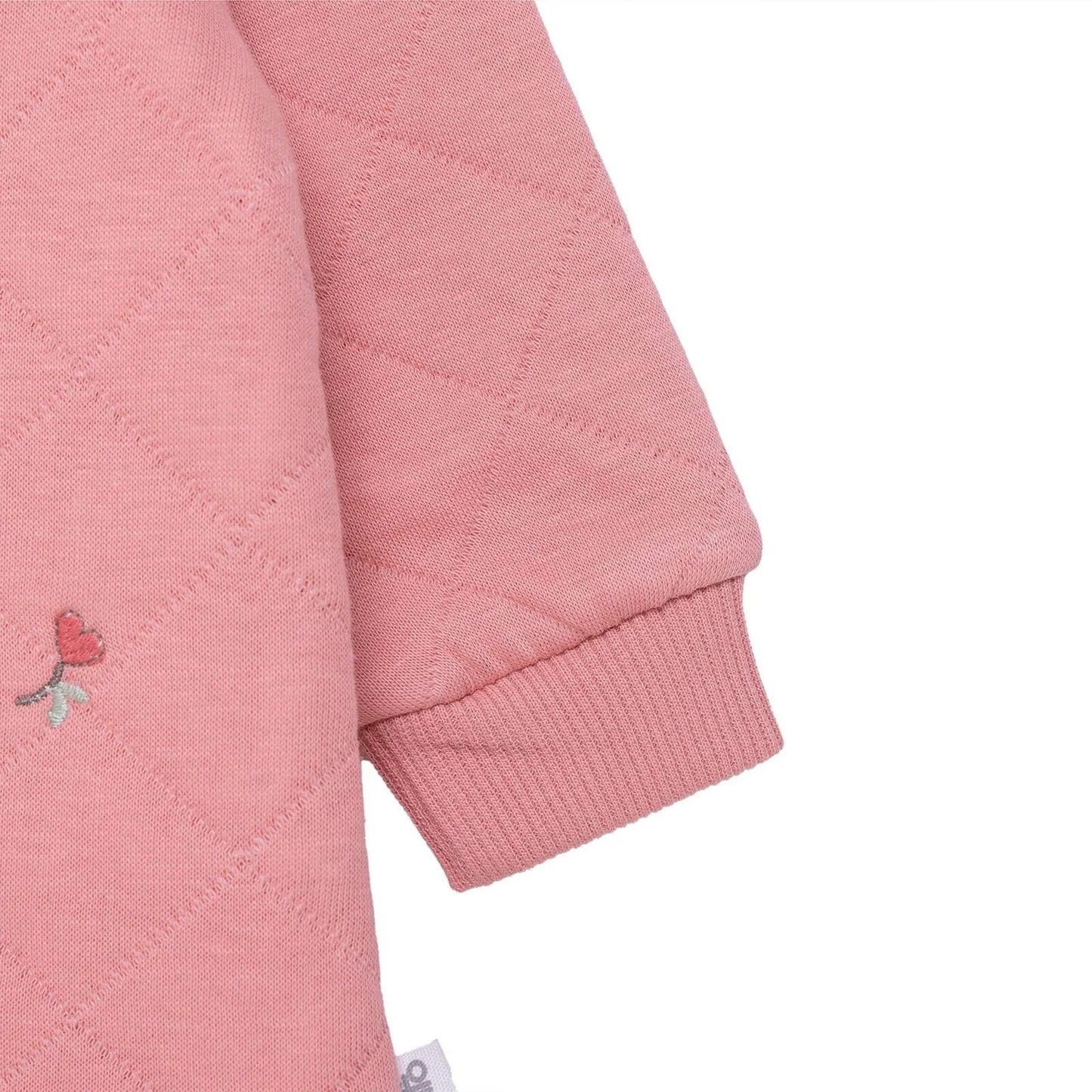 Bebetto Newborn Footless Jumpsuit - Light Rose ebebek