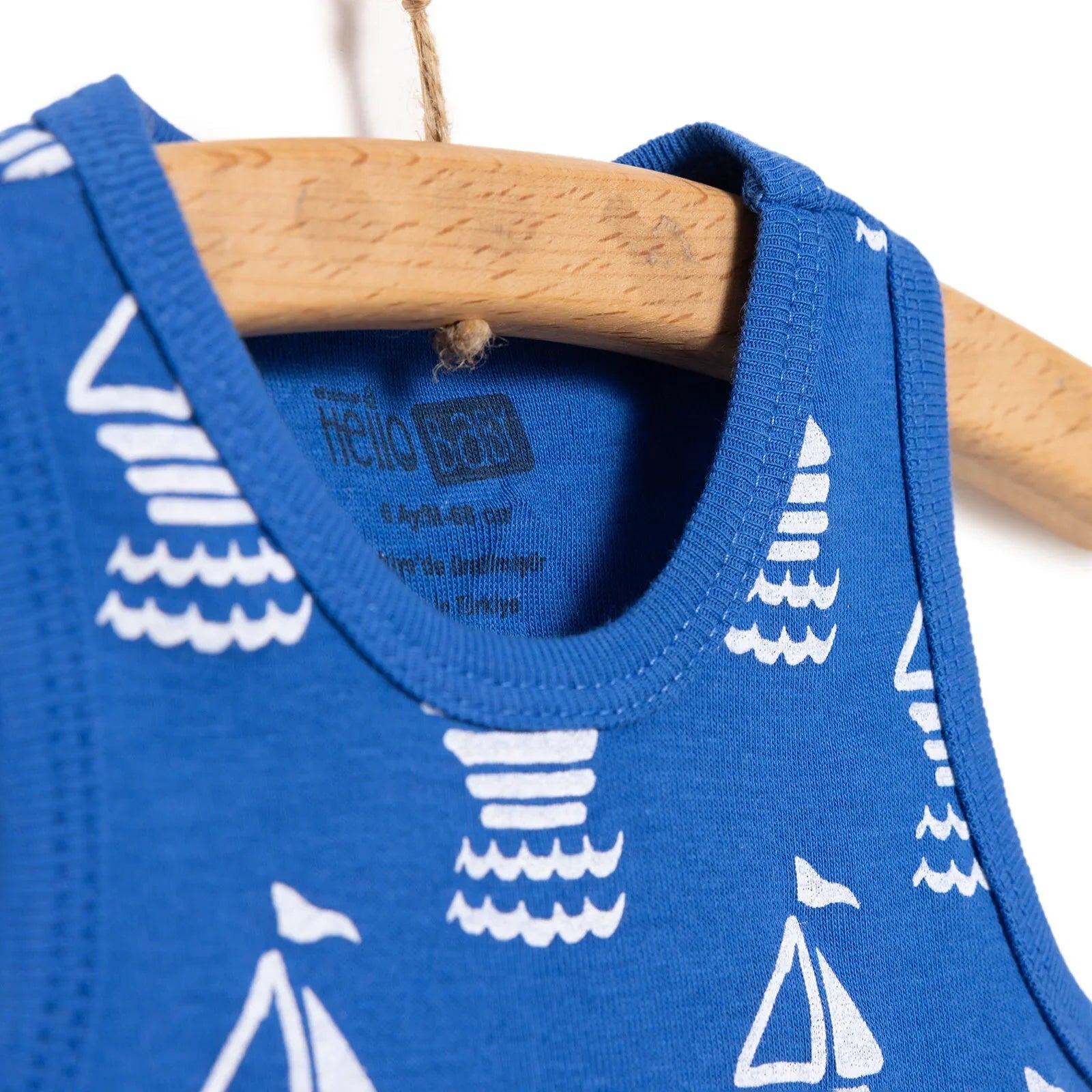 HelloBaby Boy Athlete Bodysuit - Navy Blue ebebek