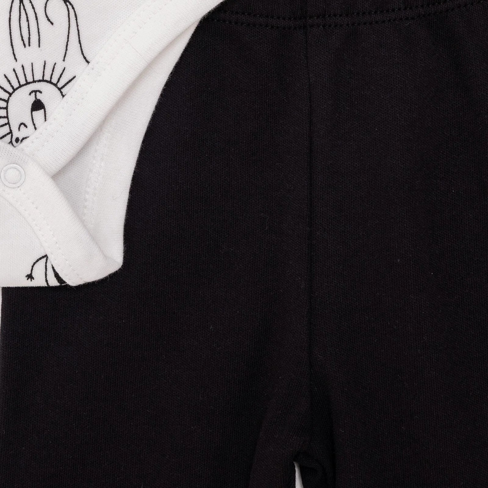 HelloBaby Newborn Body Footed Bottom - Ecru ebebek