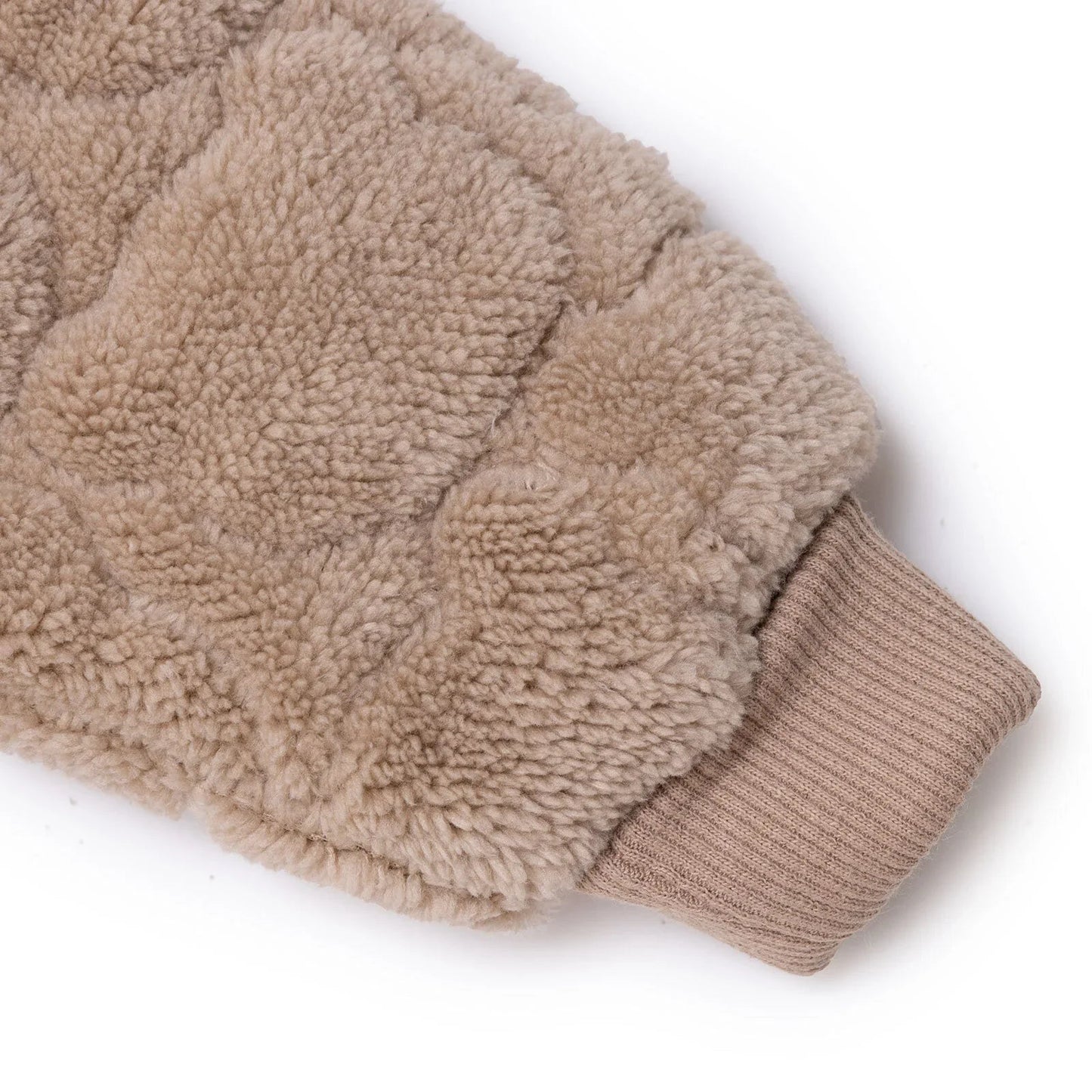 Midimod Newborn Welsoft Footless Jumpsuit - Beige ebebek