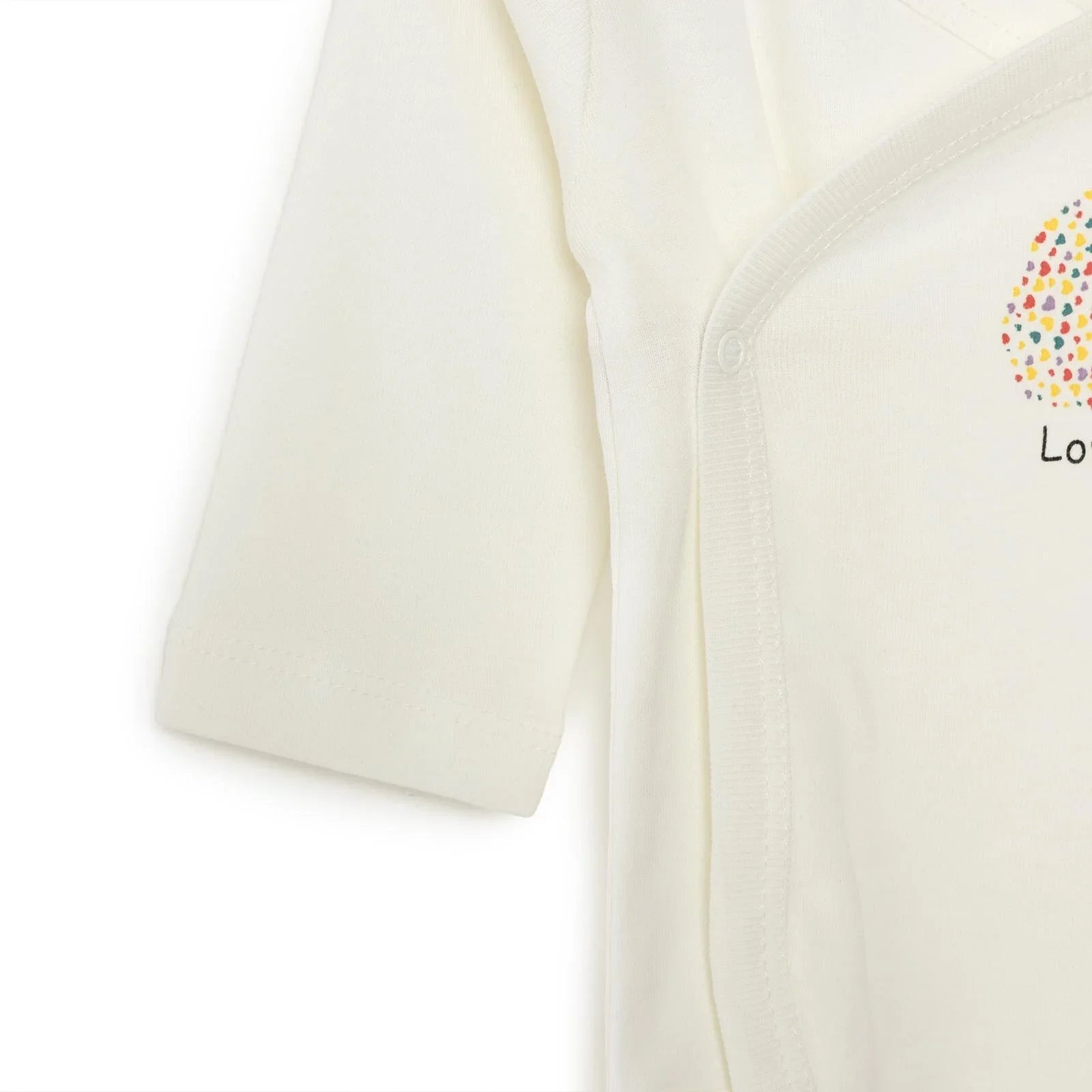 HelloBaby Long Sleeve Bodysuit - Ecru ebebek