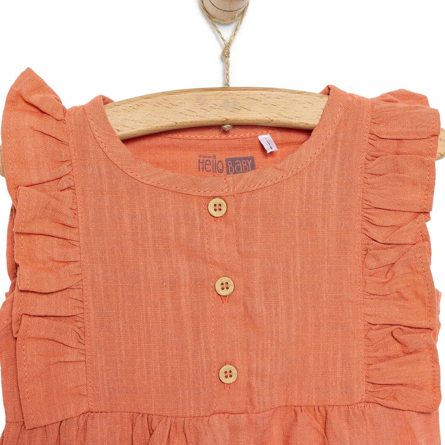 HelloBaby Baby Girl Athlete Bodysuit - Vermilion ebebek