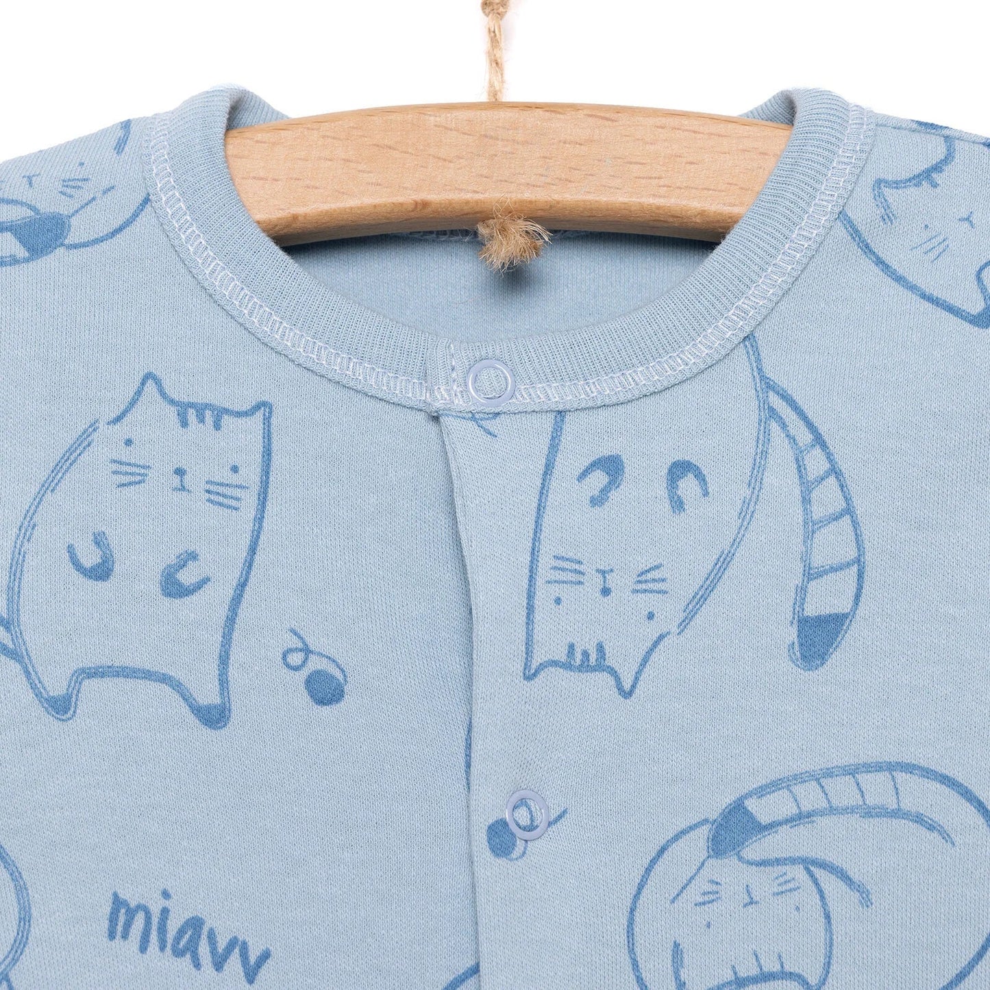 Bebetto Organic  Unisex Jumpsuit - Indigo ebebek