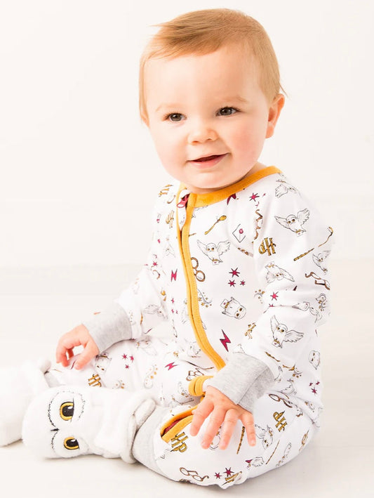 Harry Potter™ Hedwig Romper Playsuit Pebble Children’s Wear