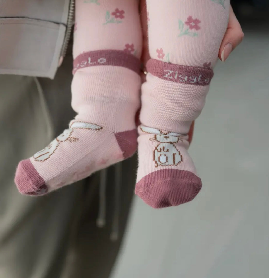 Bunnies Pink Leggings & Socks Pebble Children’s Store