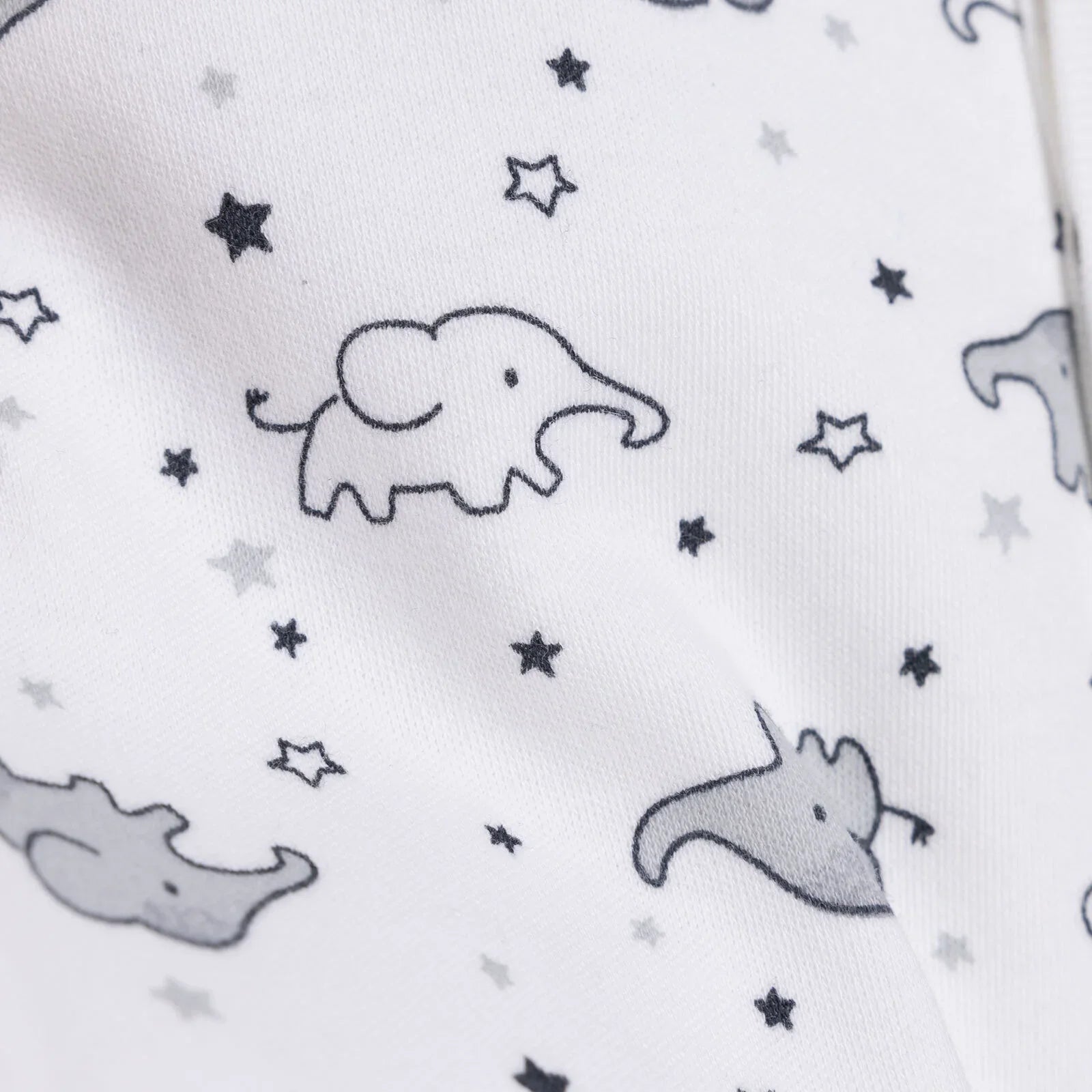 HelloBaby Newborn Baby Cute Elephant Jumpsuit - Ecru ebebek