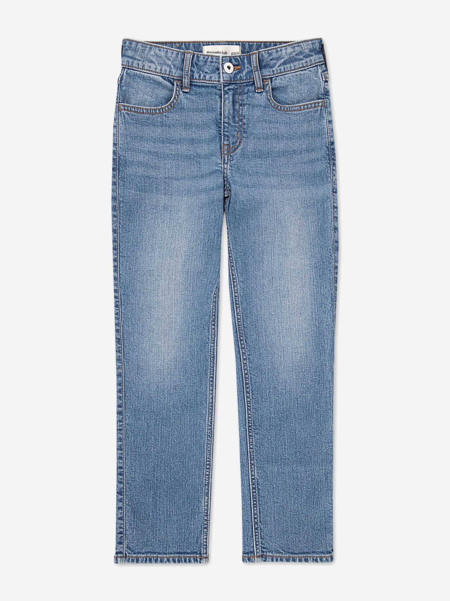 Abercrombie & Fitch Girls High Rise 90S Straight Jeans in Blue Childsplay Clothing