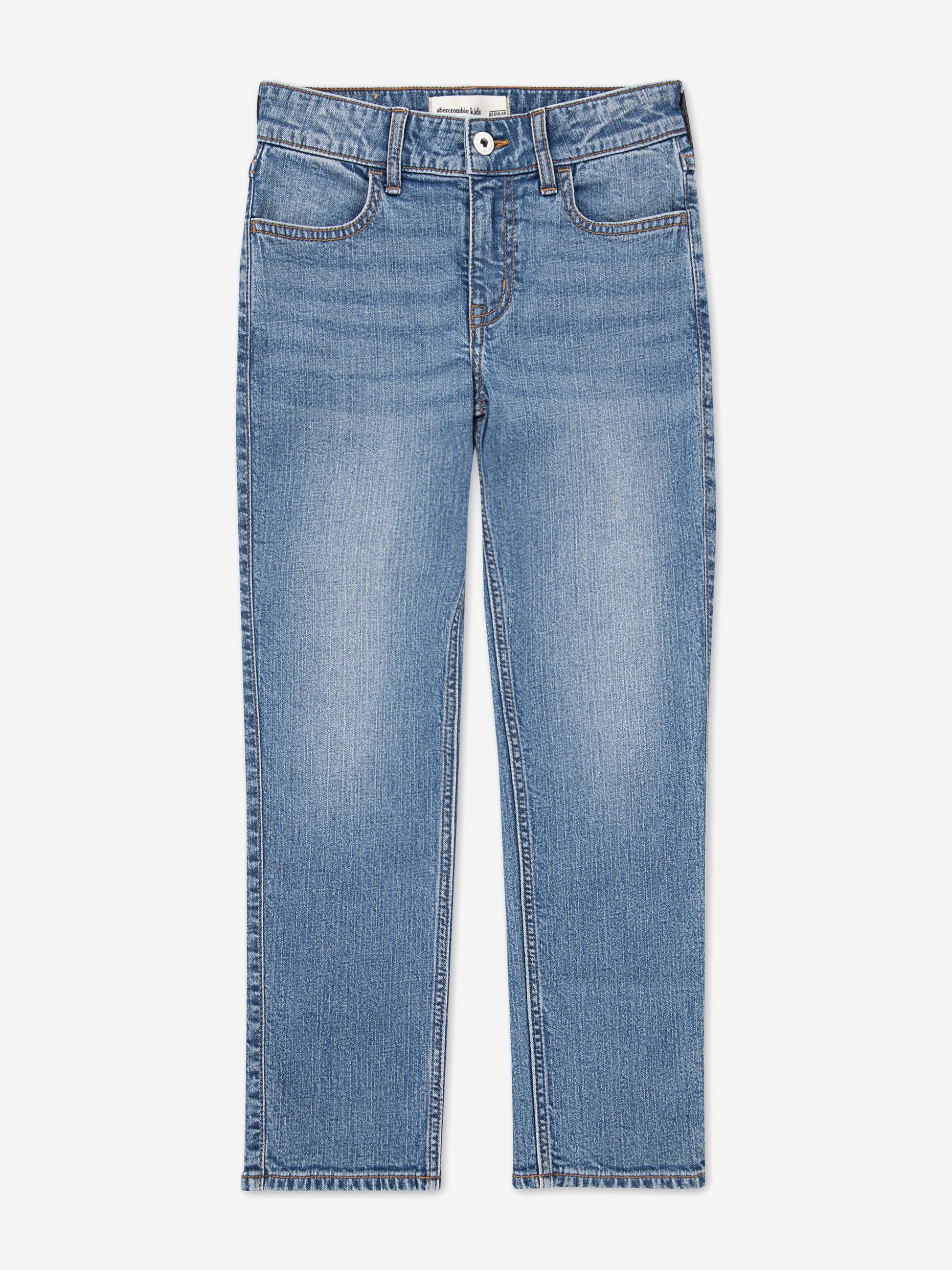 Abercrombie & Fitch Girls High Rise 90S Straight Jeans in Blue Childsplay Clothing