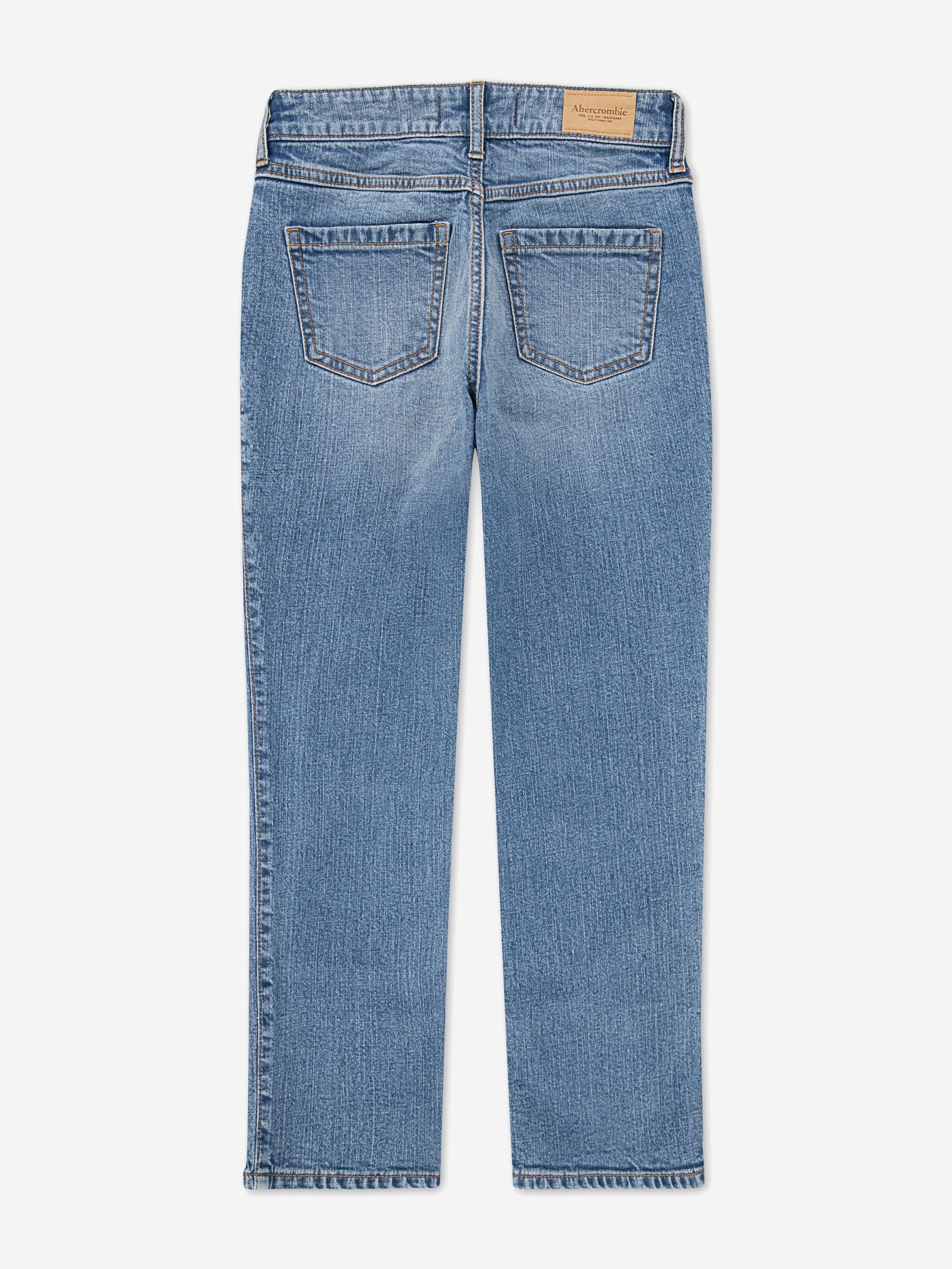 Abercrombie & Fitch Girls High Rise 90S Straight Jeans in Blue Childsplay Clothing