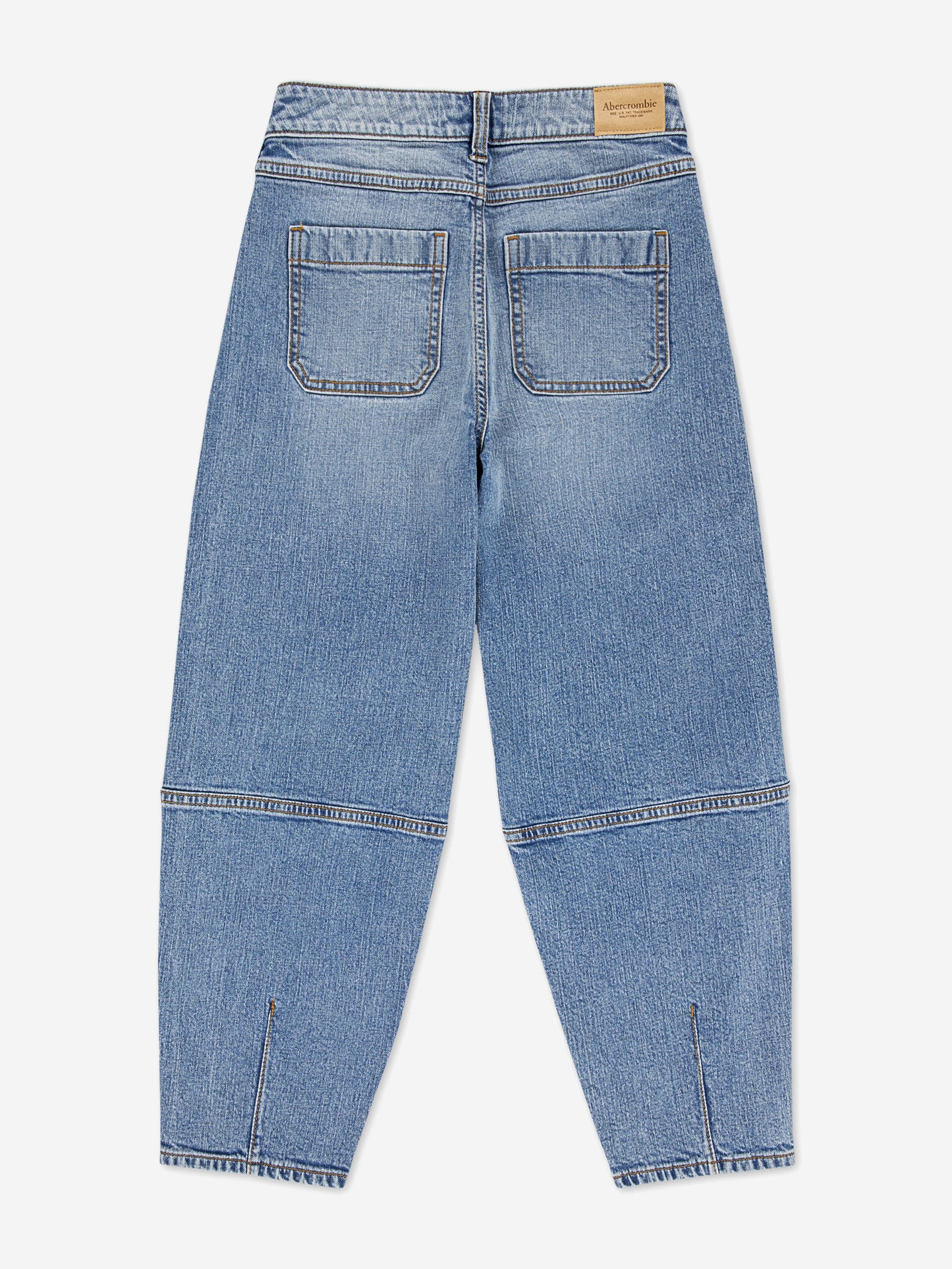 Abercrombie & Fitch Girls High Rise Balloon Jeans in Blue Childsplay Clothing