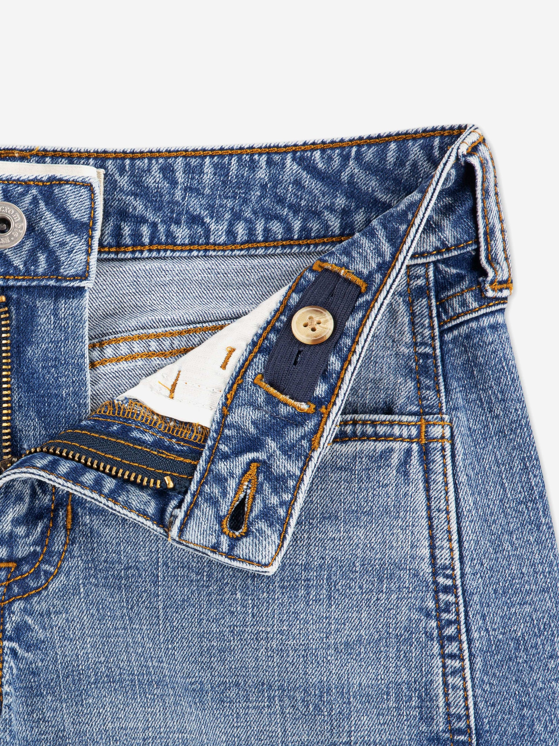 Abercrombie & Fitch Girls High Rise Balloon Jeans in Blue Childsplay Clothing