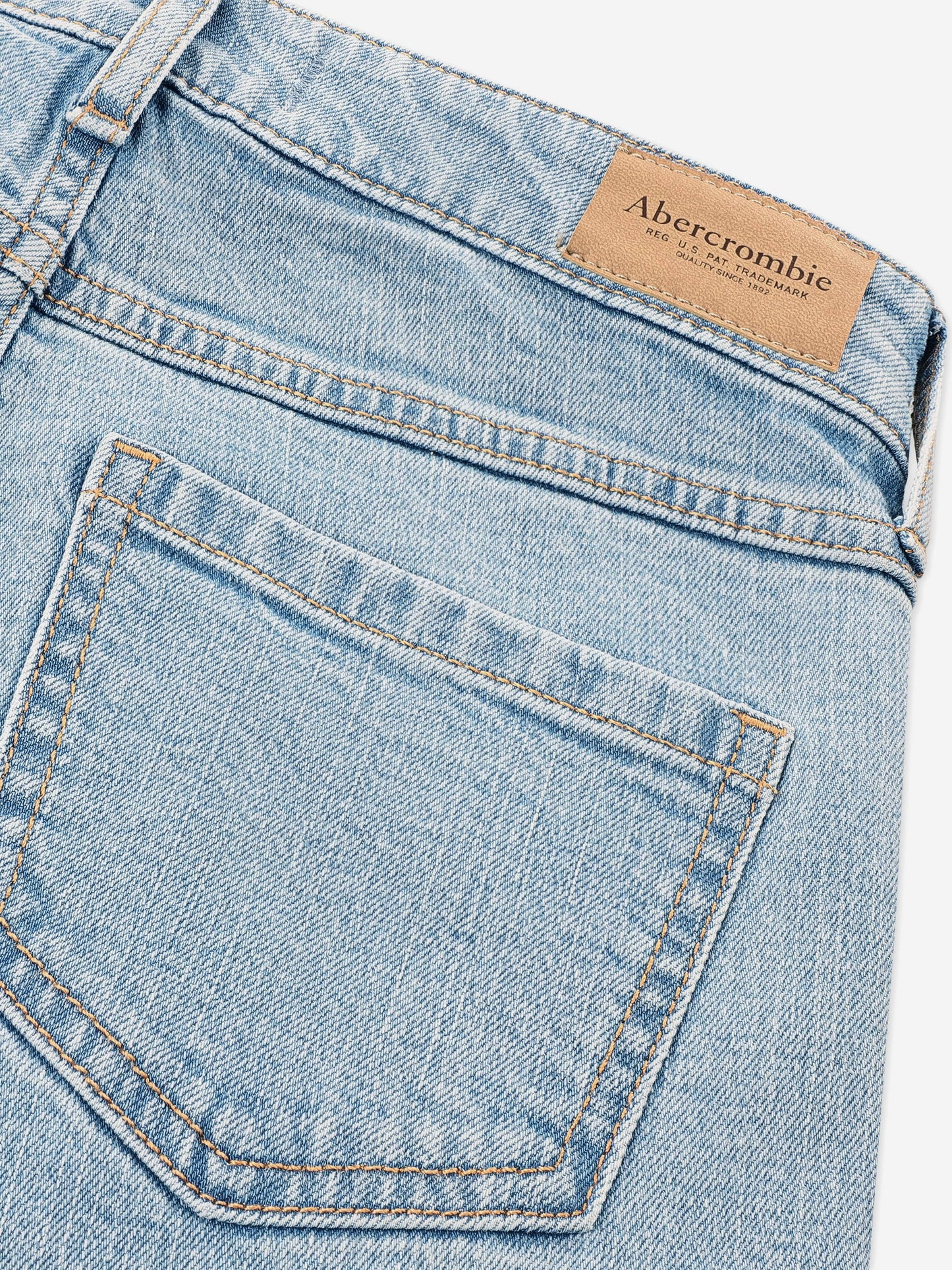 Abercrombie & Fitch Girls High Rise Wide Leg Jeans in Blue Childsplay Clothing