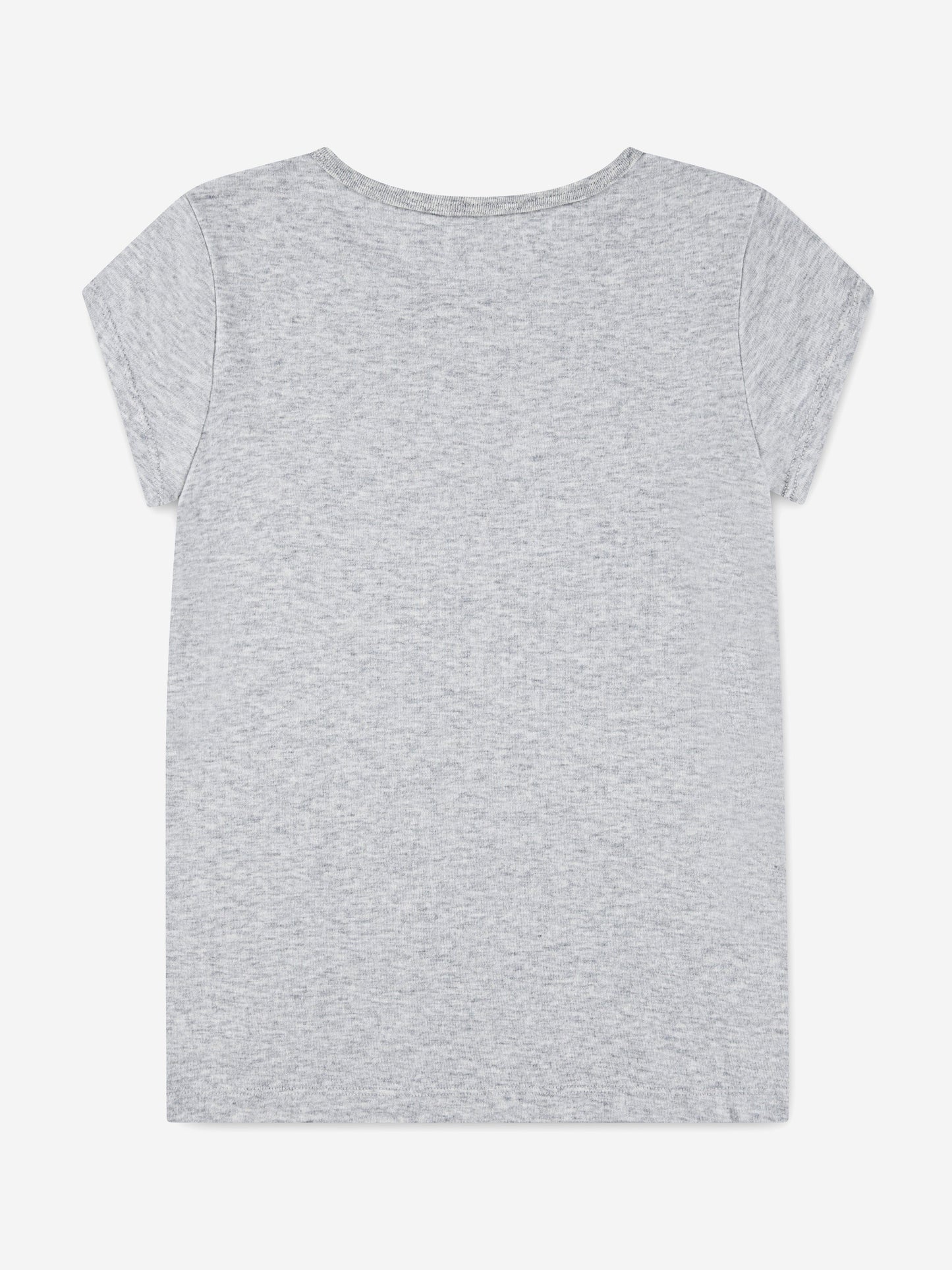 Abercrombie & Fitch Girls Laurel Heart T-Shirt in Grey Childsplay Clothing