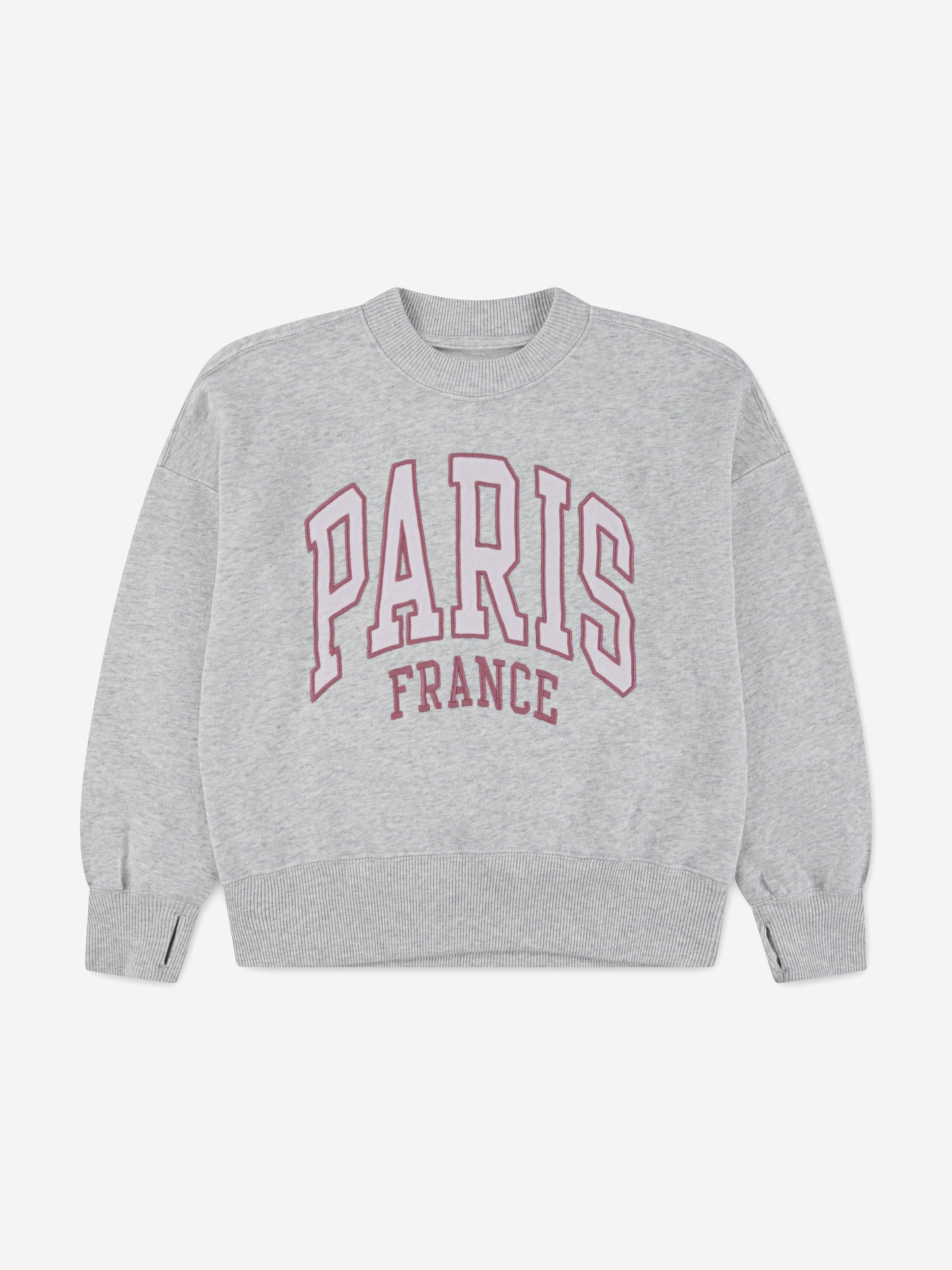 Abercrombie & Fitch Girls I Heart Paris Sweatshirt in Grey Childsplay Clothing