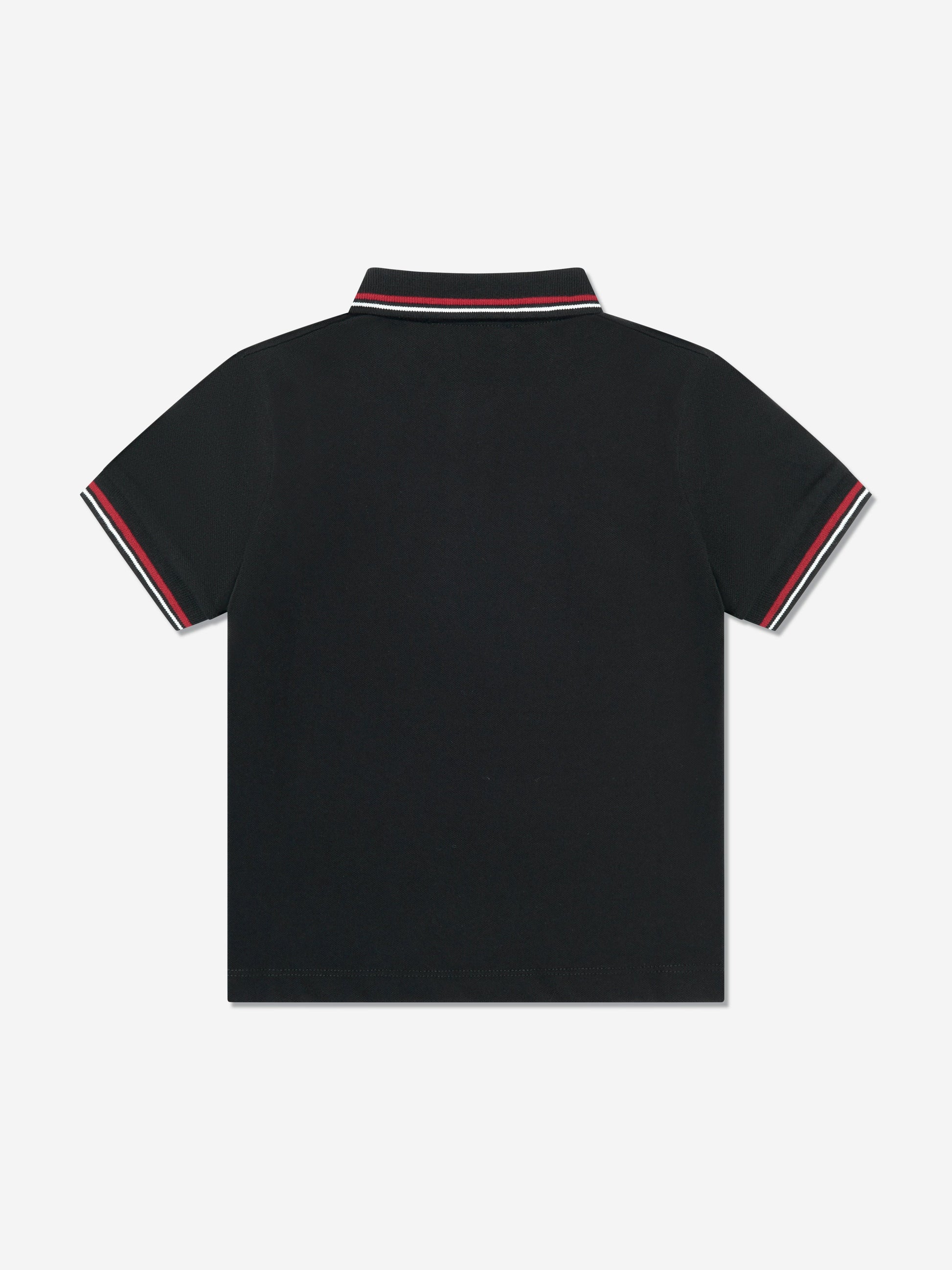 Emporio Armani Boys Logo Polo Shirt in Black Childsplay Clothing