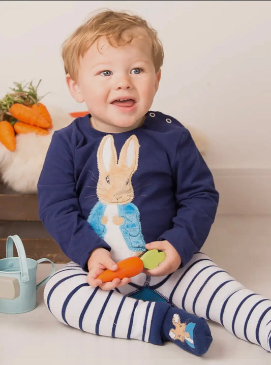 Peter Rabbit Navy Top Pebble Children’s Wear