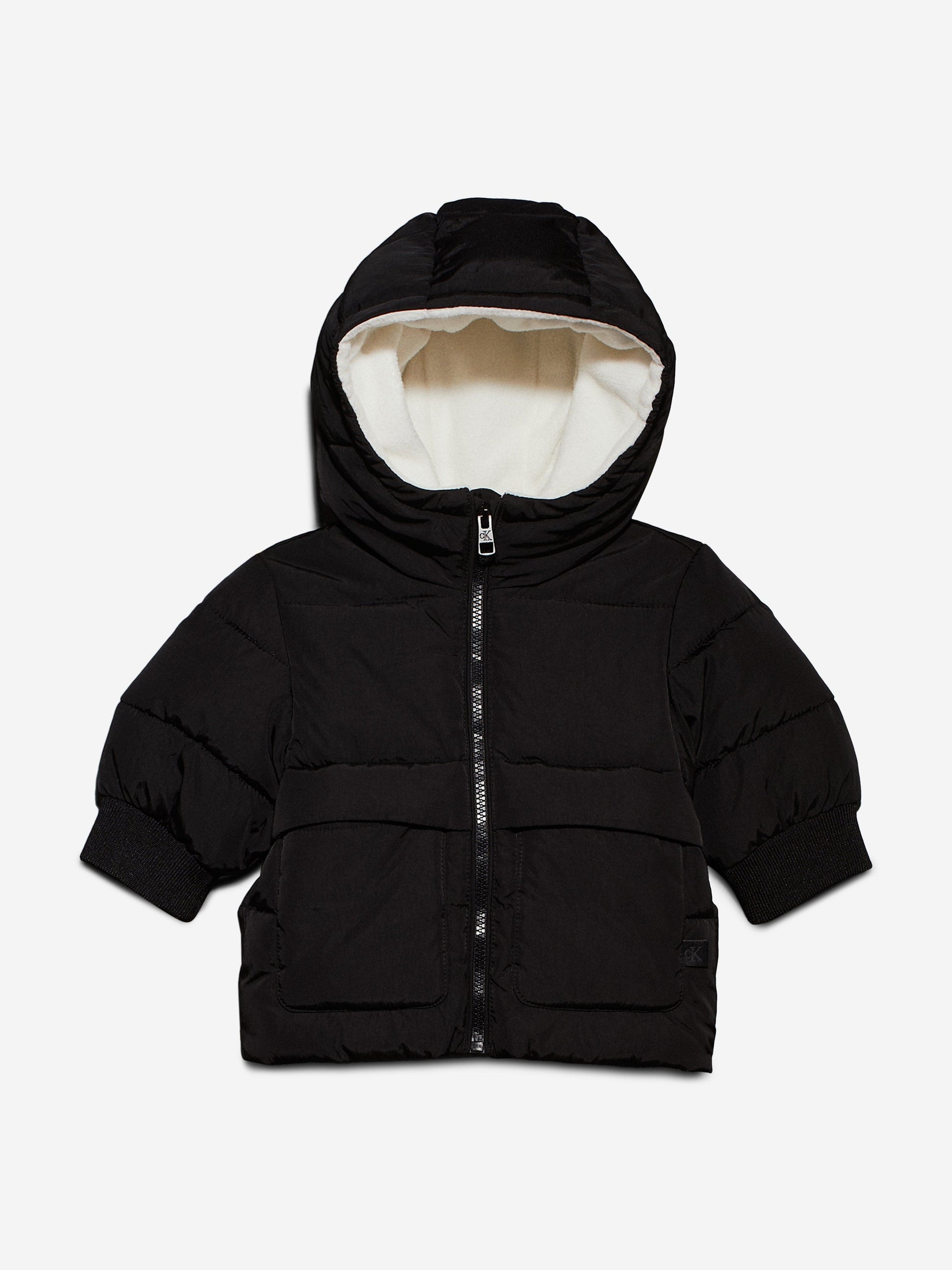 Calvin Klein Baby Puffer Jacket in Black Childsplay Clothing