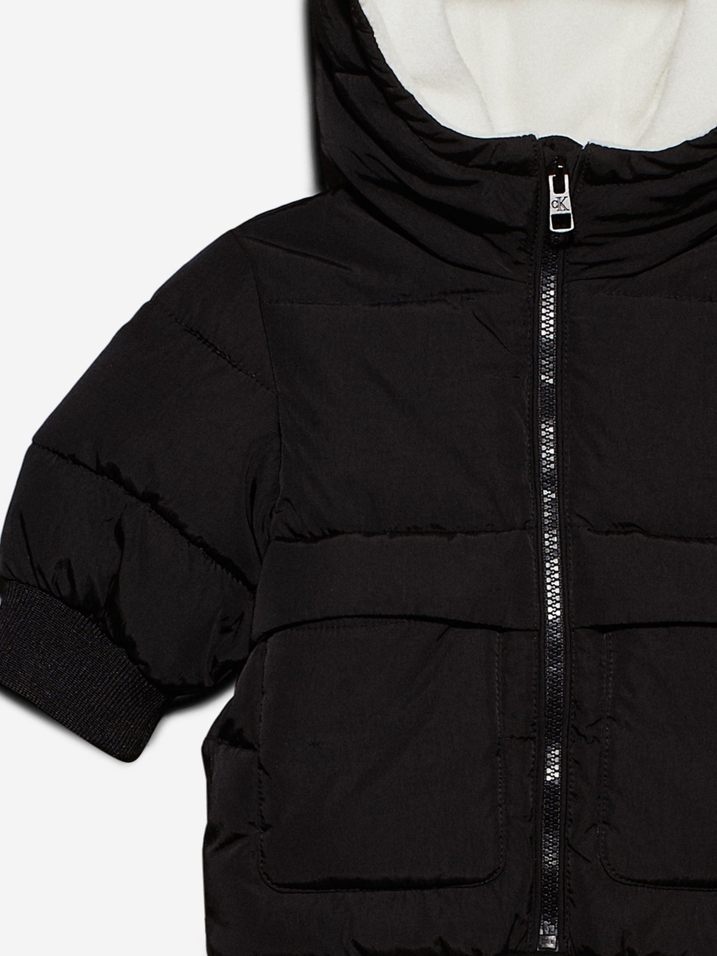 Calvin Klein Baby Puffer Jacket in Black Childsplay Clothing