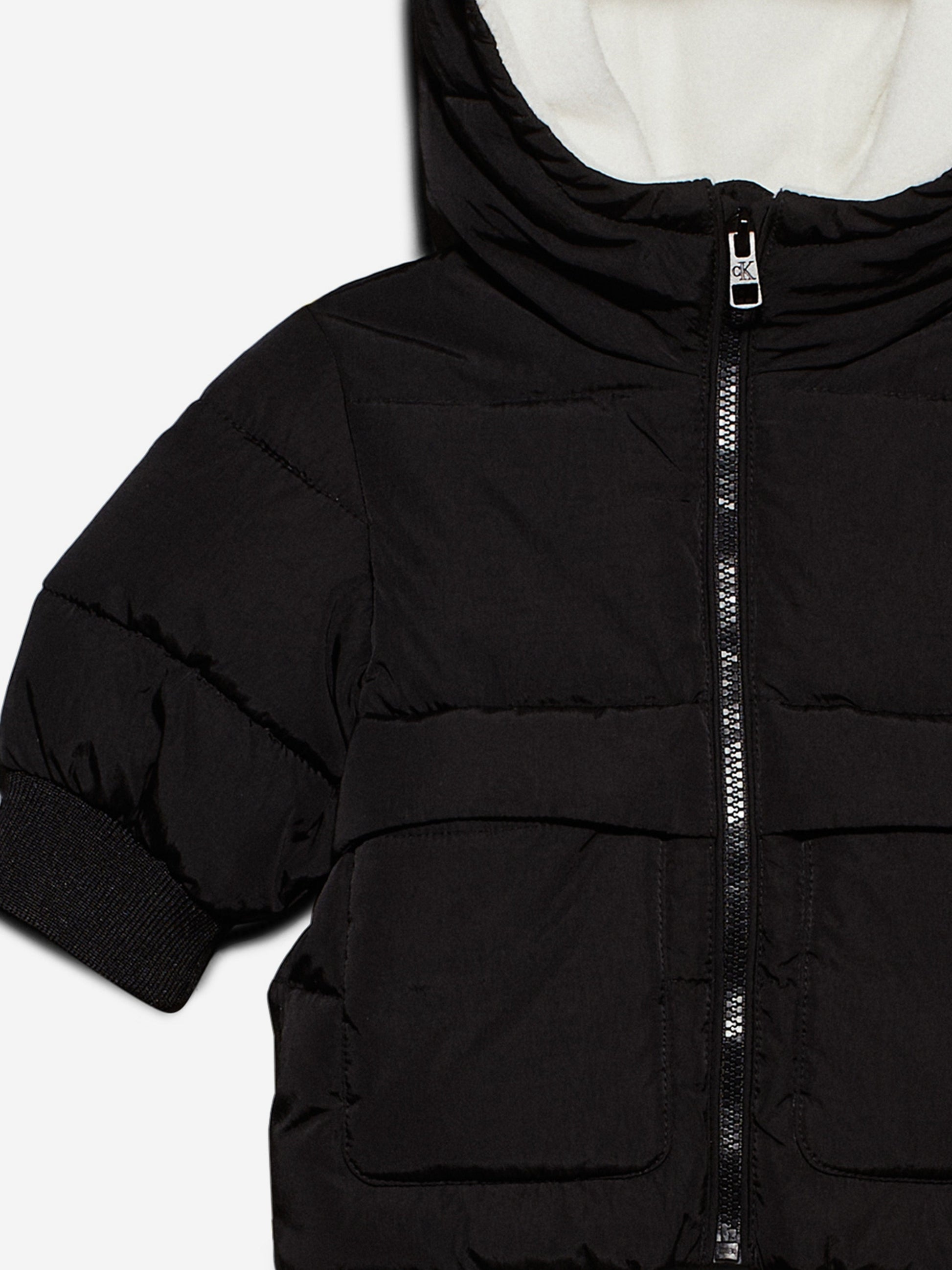Calvin Klein Baby Puffer Jacket in Black Childsplay Clothing