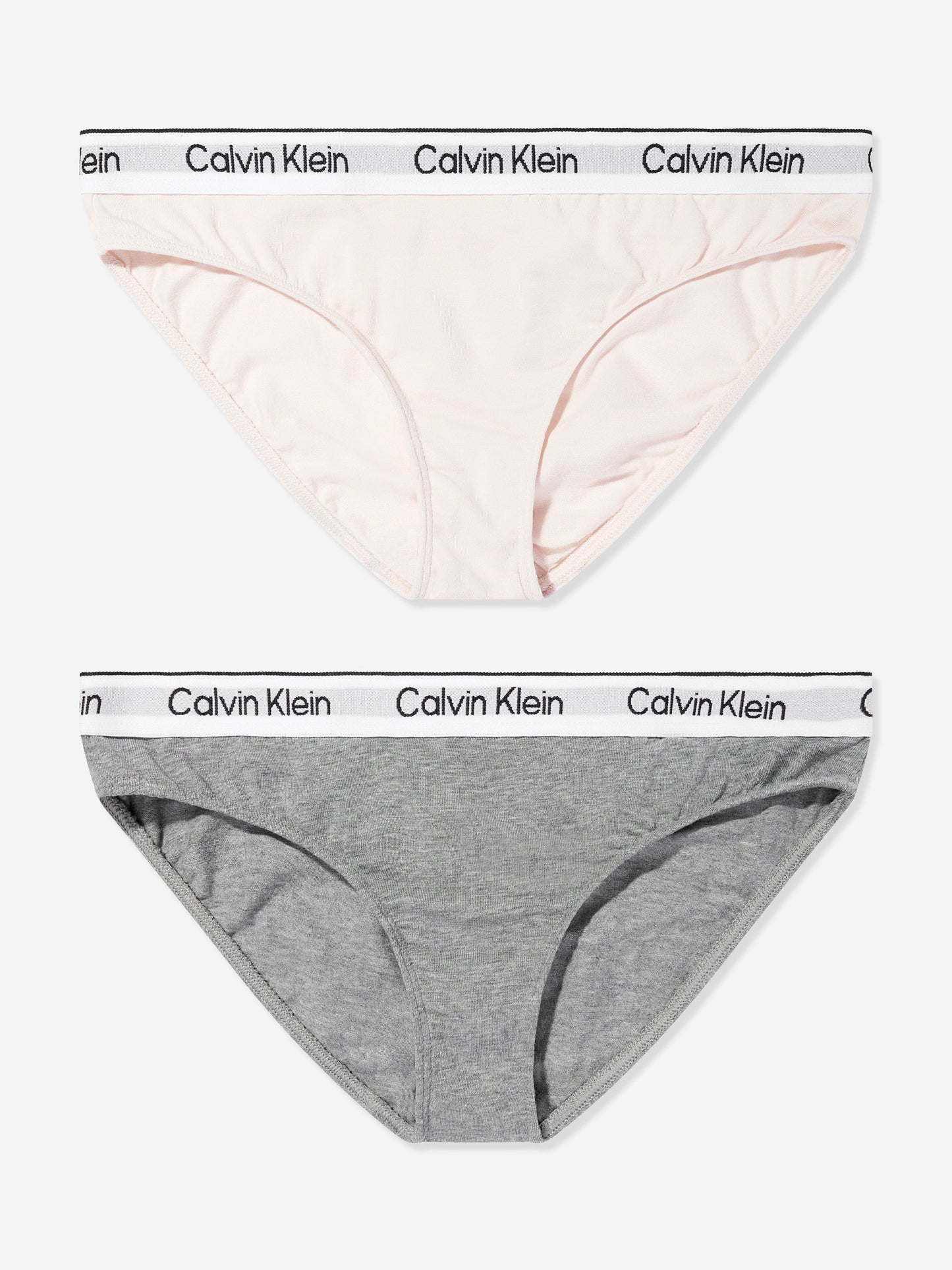 Calvin Klein Girls 2 Pack Bikini Knickers Set in Multicolour Childsplay Clothing