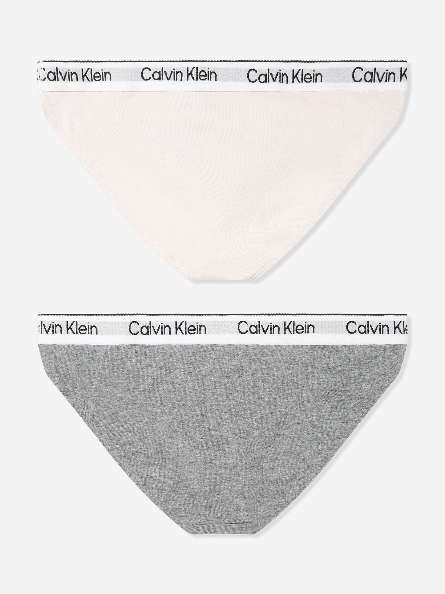 Calvin Klein Girls 2 Pack Bikini Knickers Set in Multicolour Childsplay Clothing