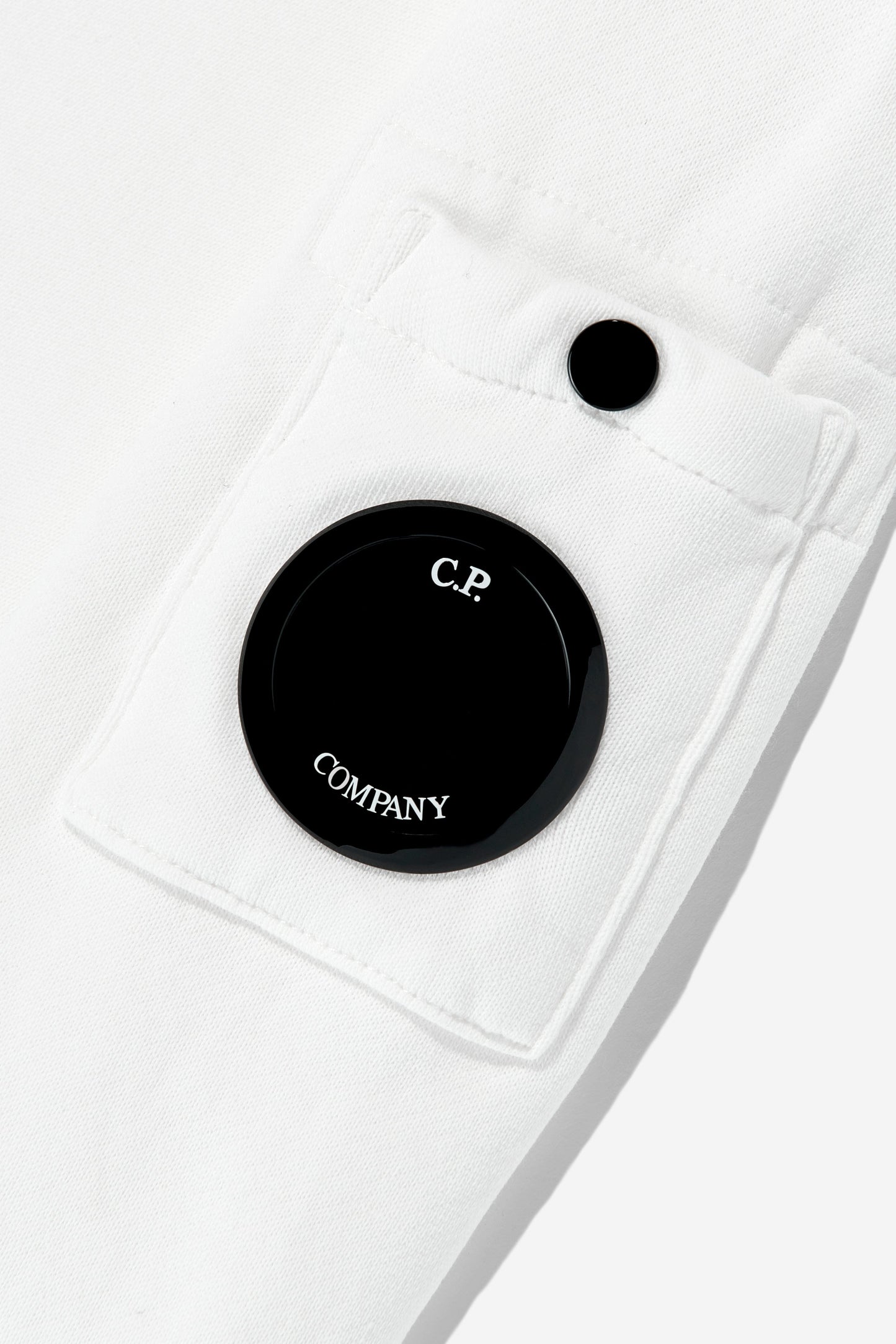 C.P. Company Boys Lens Sweatshirt in Ivory Childsplay Clothing