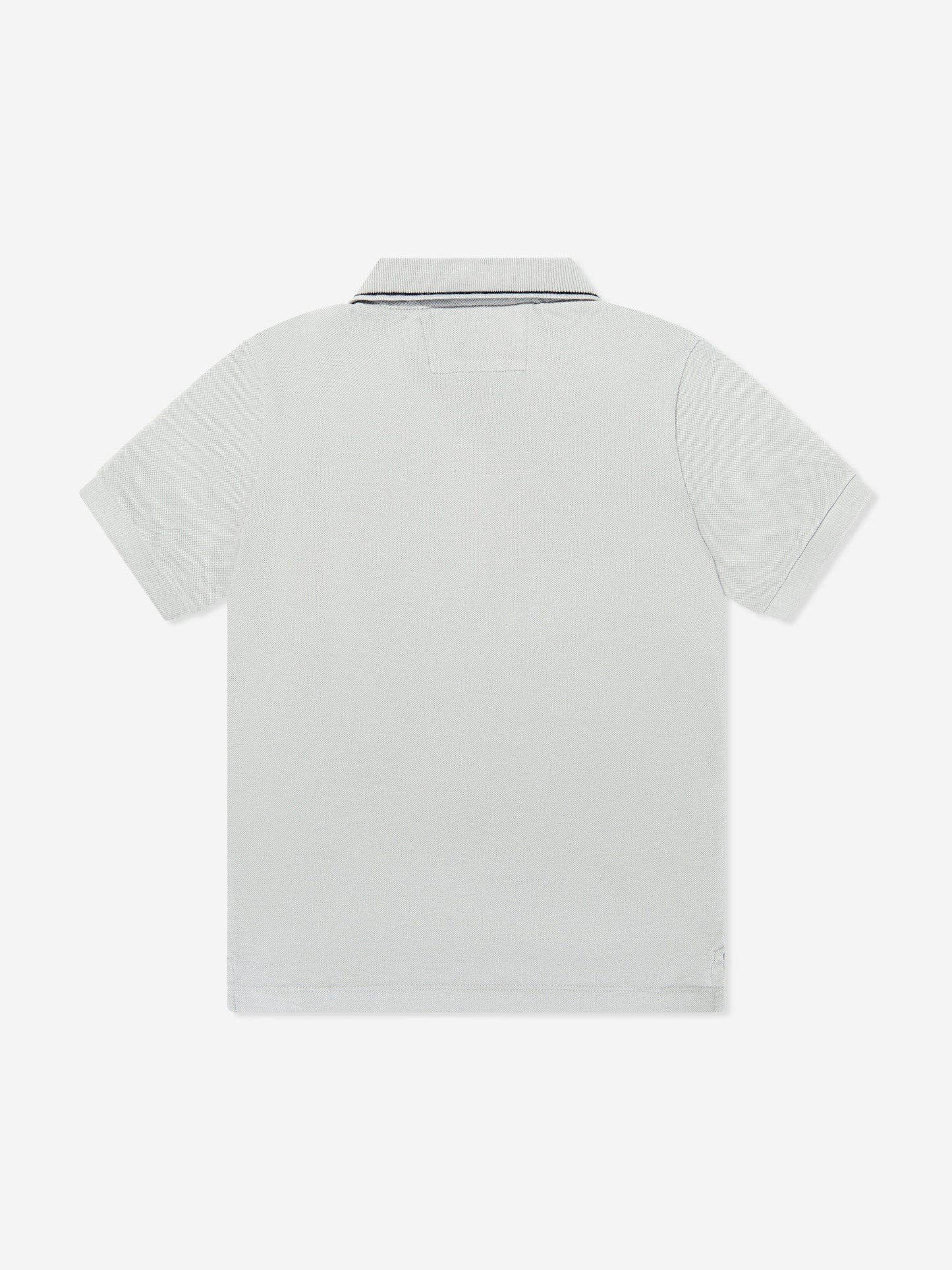 C.P. Company Boys Logo Polo Shirt in Grey Childsplay Clothing