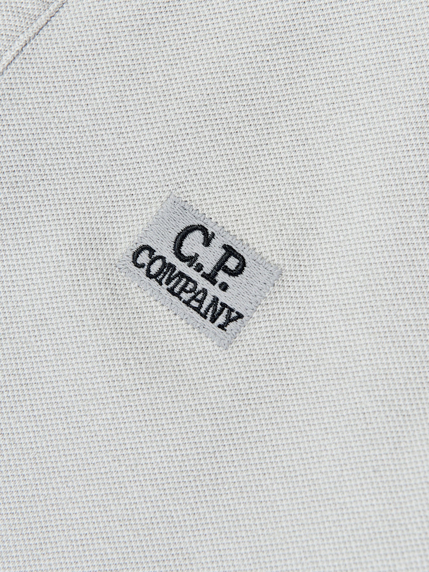 C.P. Company Boys Logo Polo Shirt in Grey Childsplay Clothing