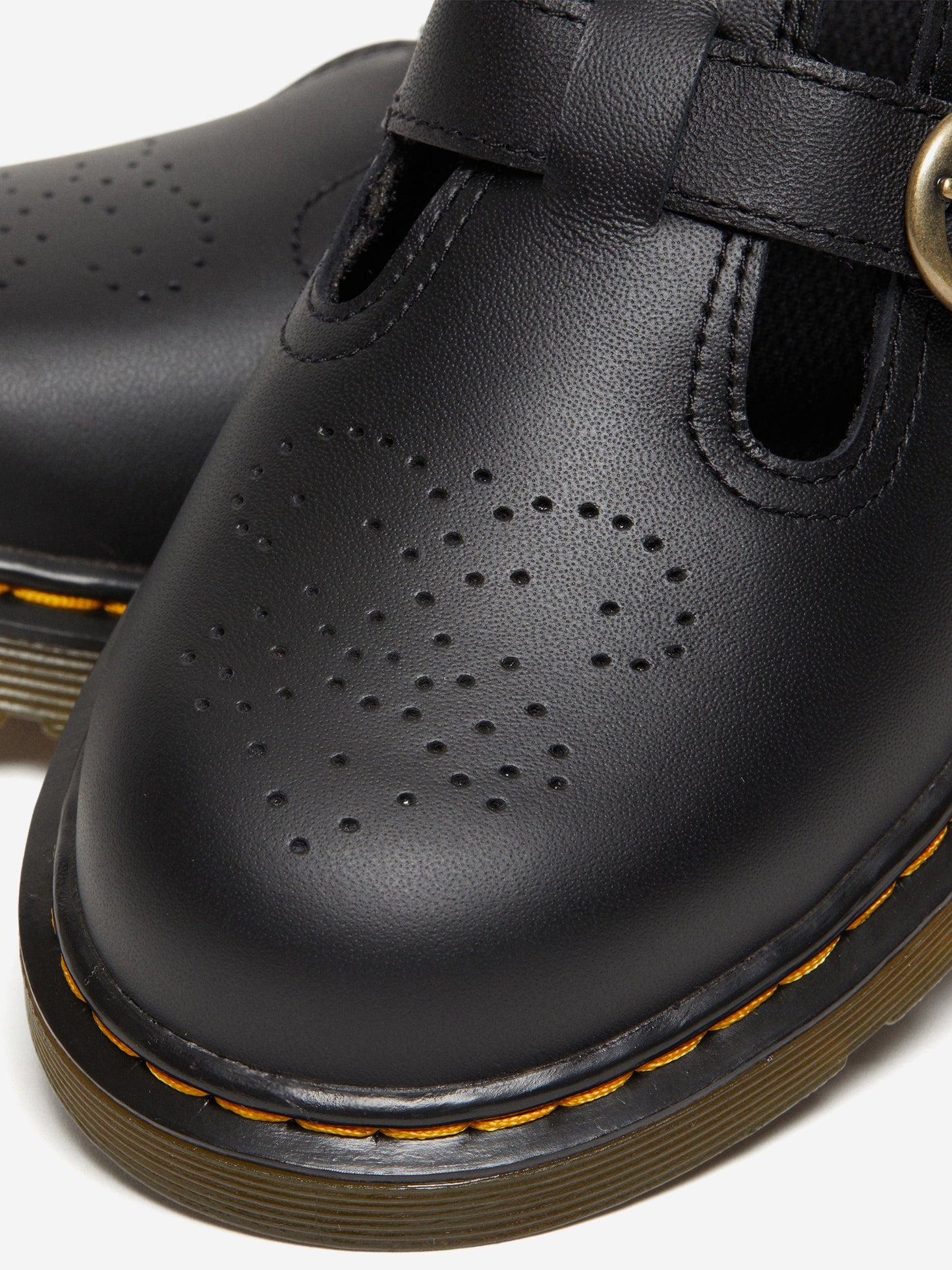 Dr Martens Girls 8065 Softy T  Leather Mary Jane Shoes in Black Childsplay Clothing