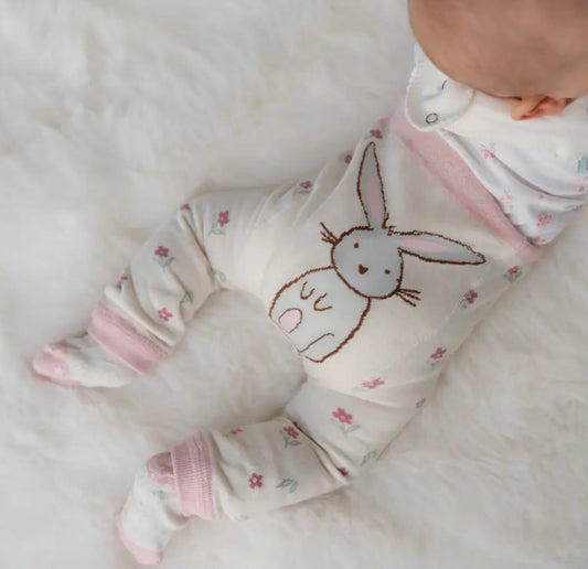 Bunnies Cream Leggings & Socks Pebble Children’s Store