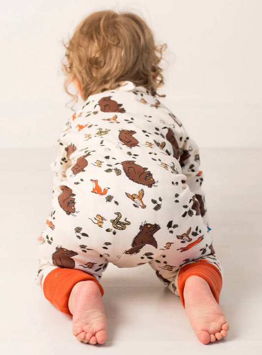 Gruffalo™ Outdoor Adventure Zip-Up Romper Playsuit Pebble Children’s Wear