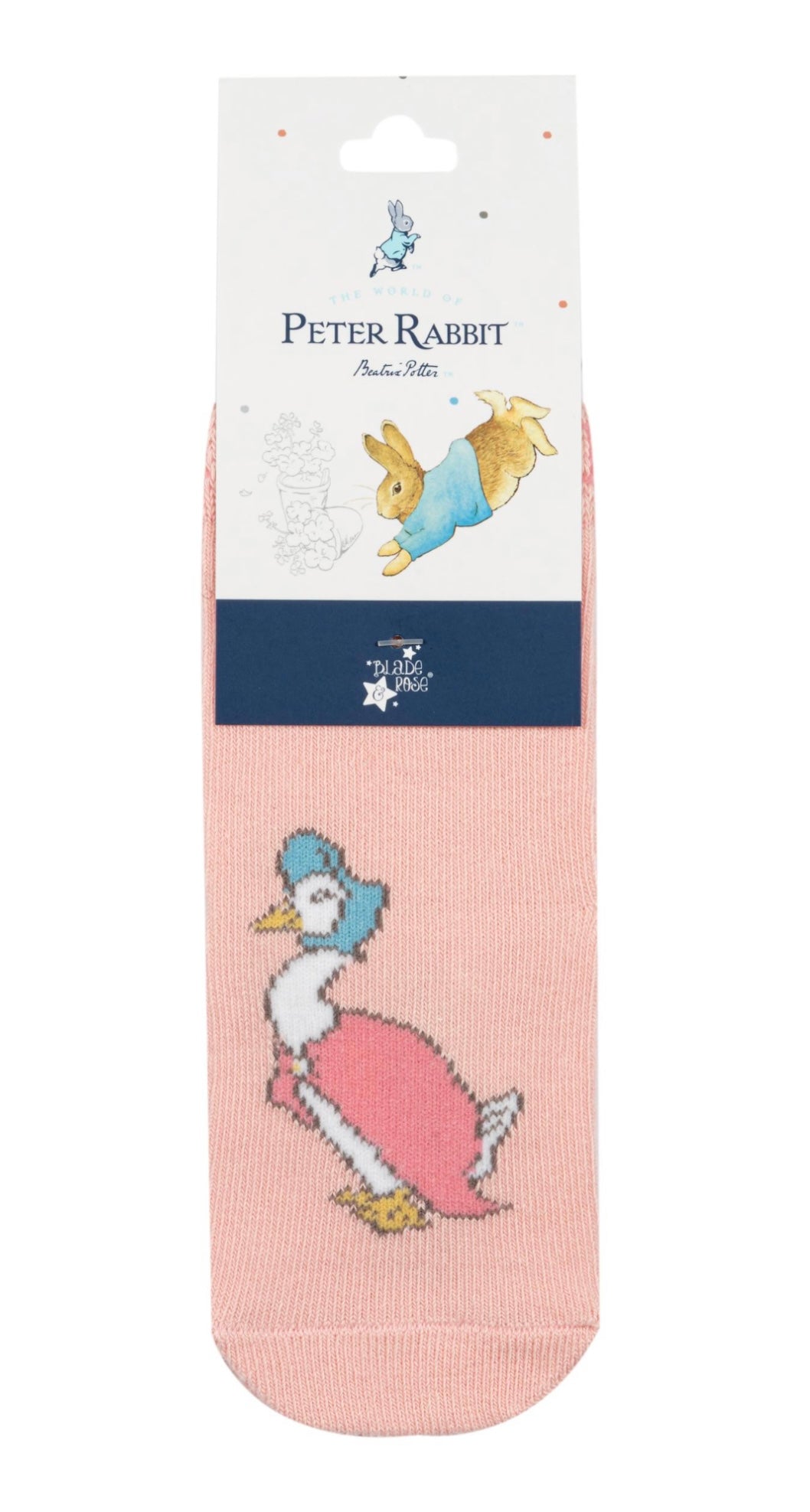 Pink Jemima Puddle-Duck long-sleeved top