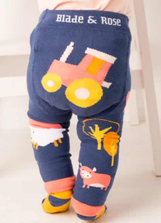 Meadow Farmyard Leggings Pebble Children’s Store
