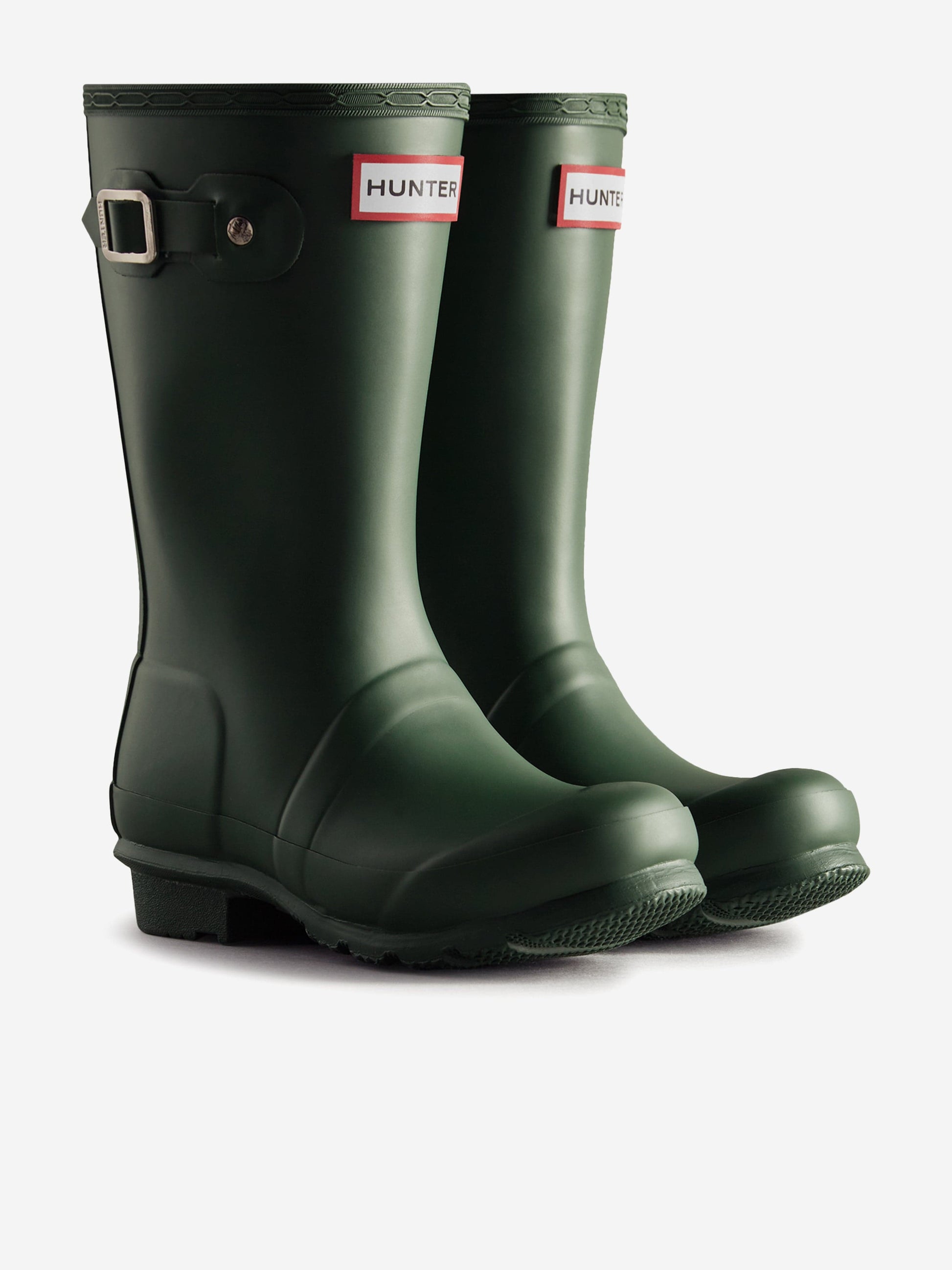 Hunter Kids Original Wellington Boots in Green Childsplay Clothing