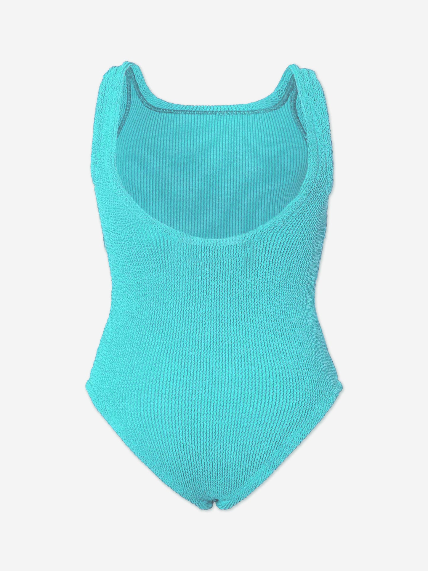 HUNZA G Girls Classic Swimsuit in Blue Childsplay Clothing