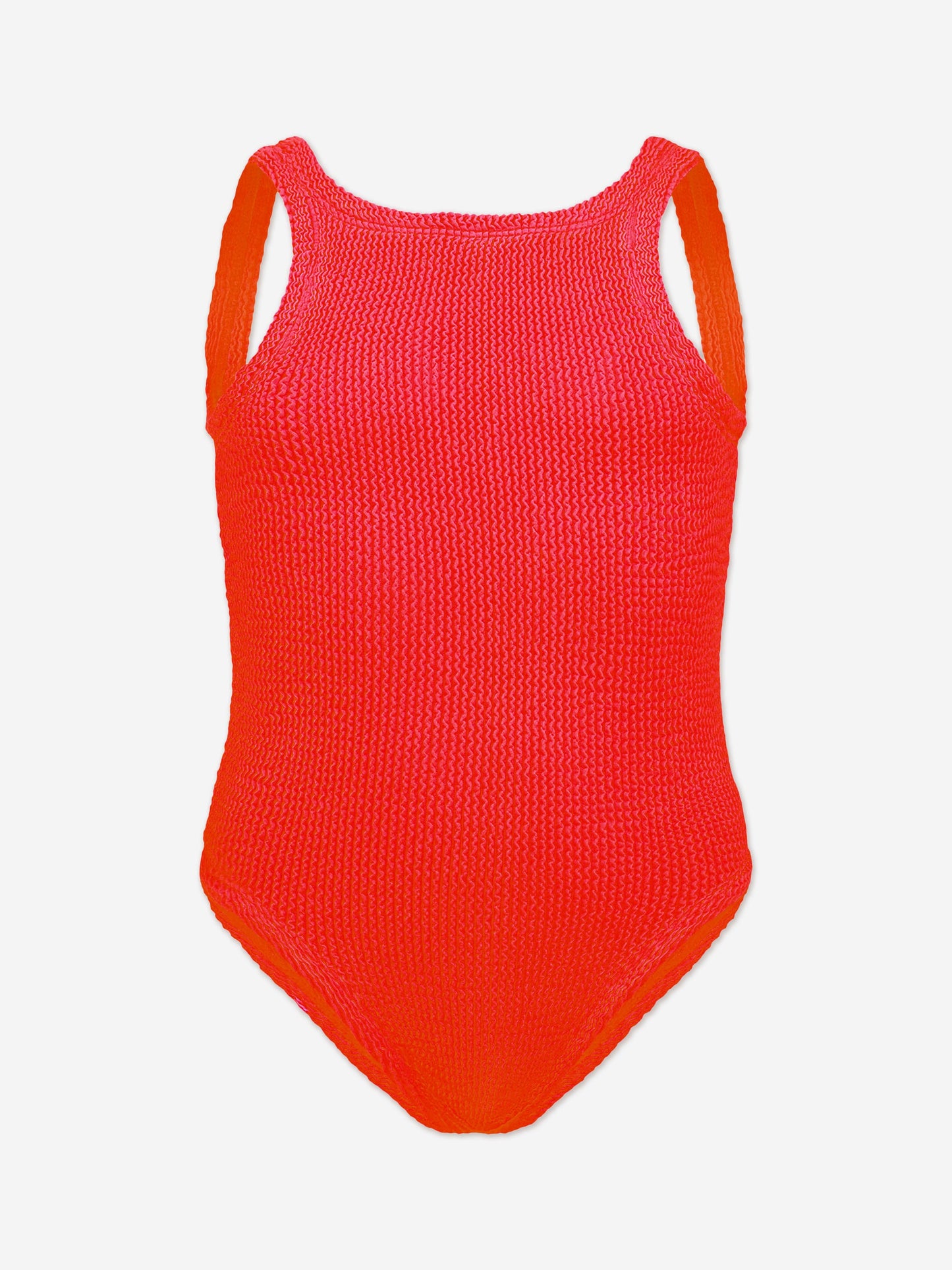 HUNZA G Girls Classic Swimsuit in Red Childsplay Clothing