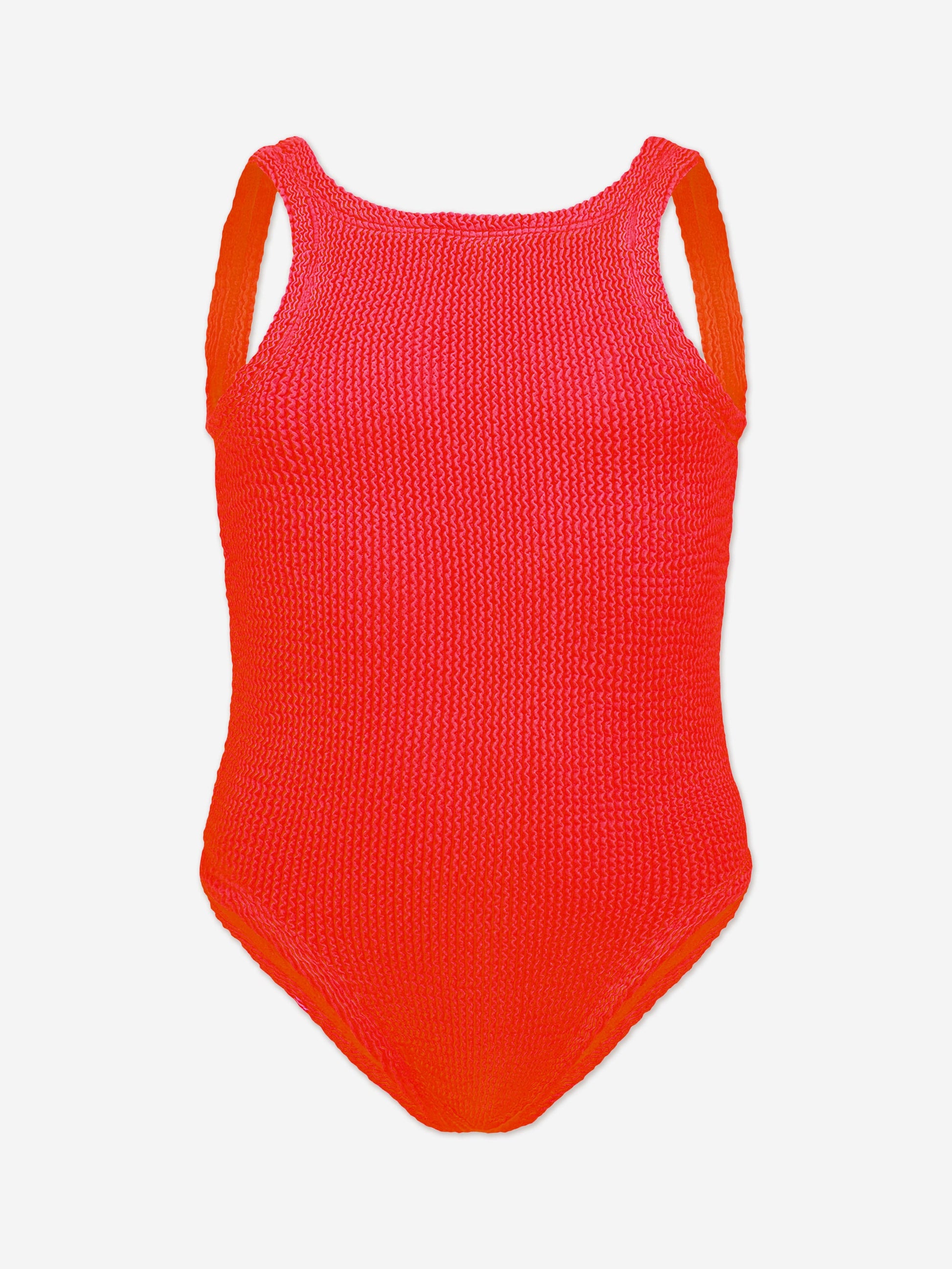 HUNZA G Girls Classic Swimsuit in Red Childsplay Clothing