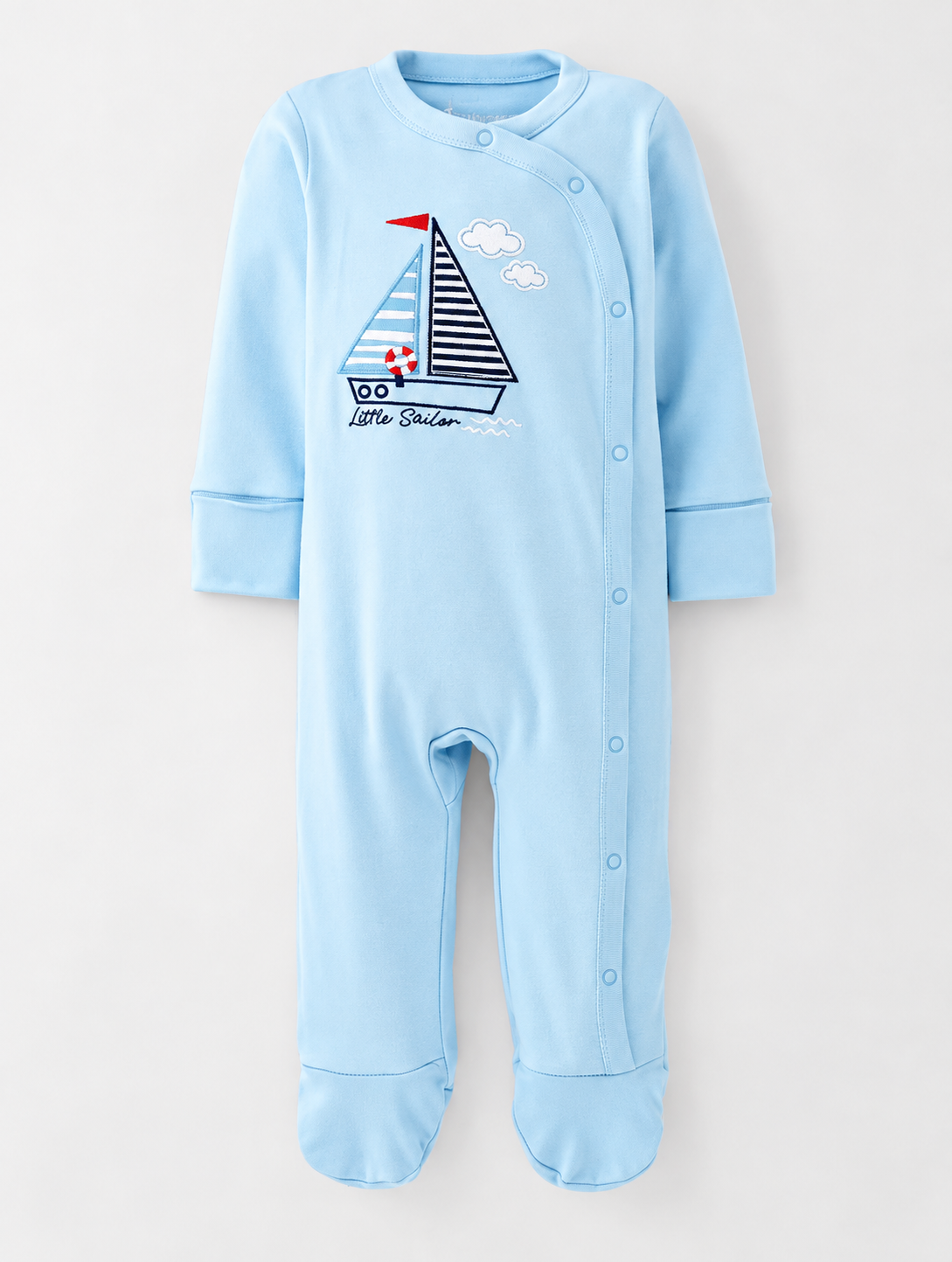 Little Sailor Sleepsuit Pebble Children’s Wear