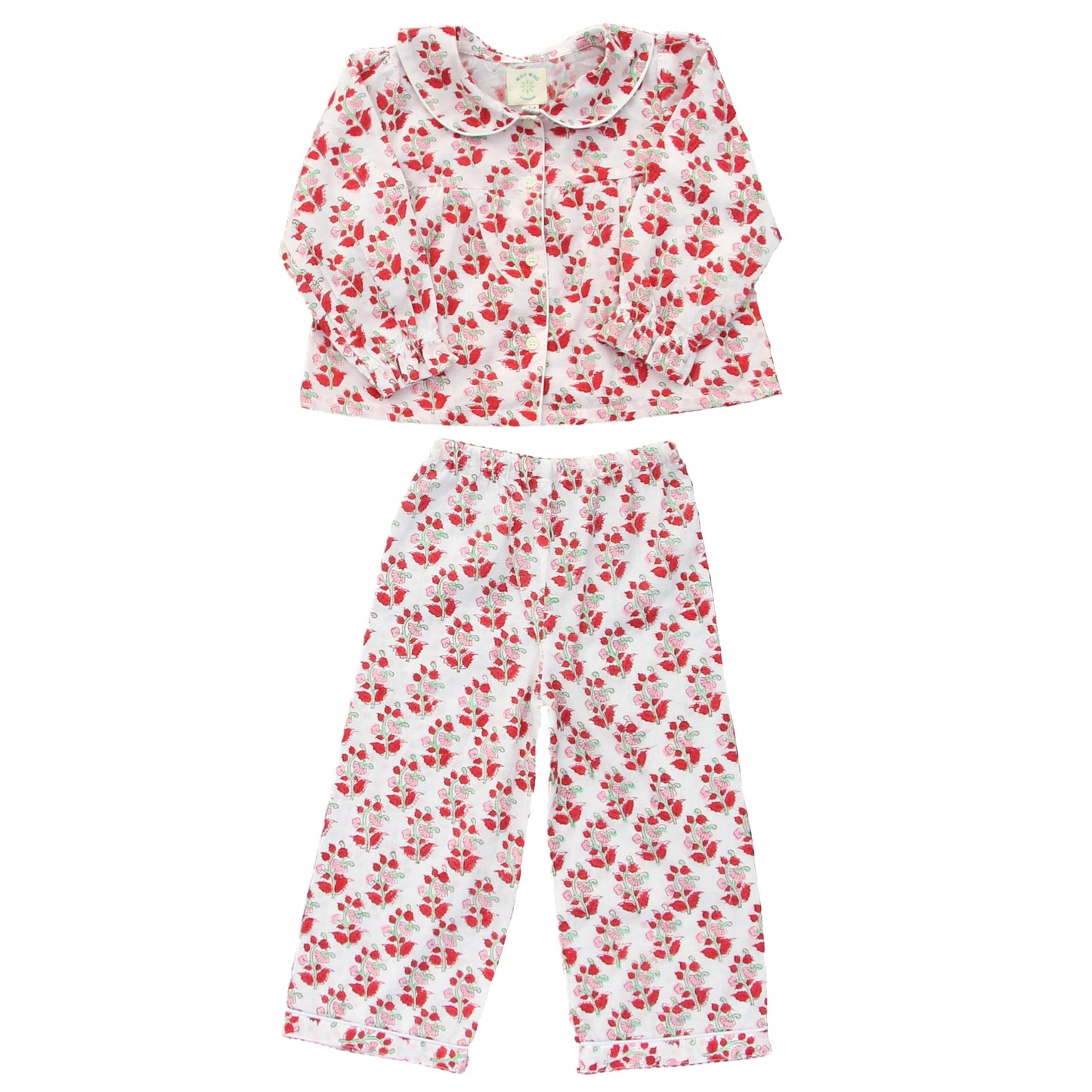 Inca Red Kids Pyjamas WooWoo London