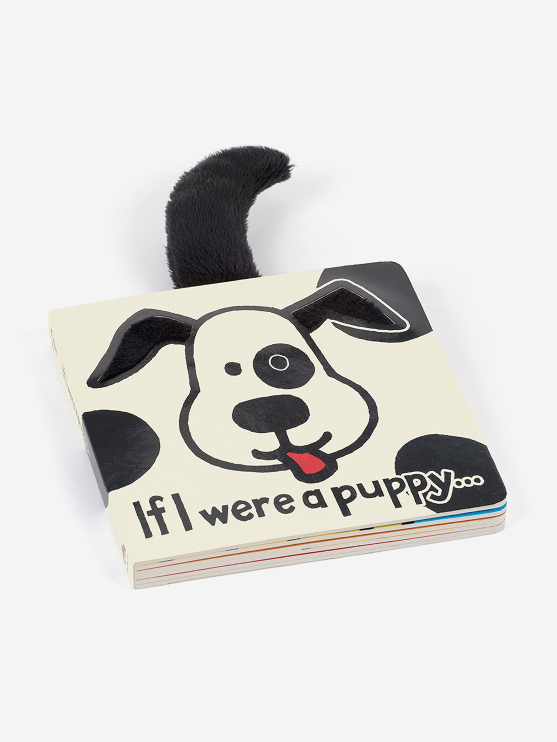 Jellycat If I Were A Puppy Board Book in White Childsplay Clothing