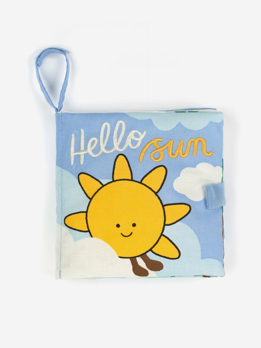Jellycat Hello Sun Fabric Book in Blue Childsplay Clothing
