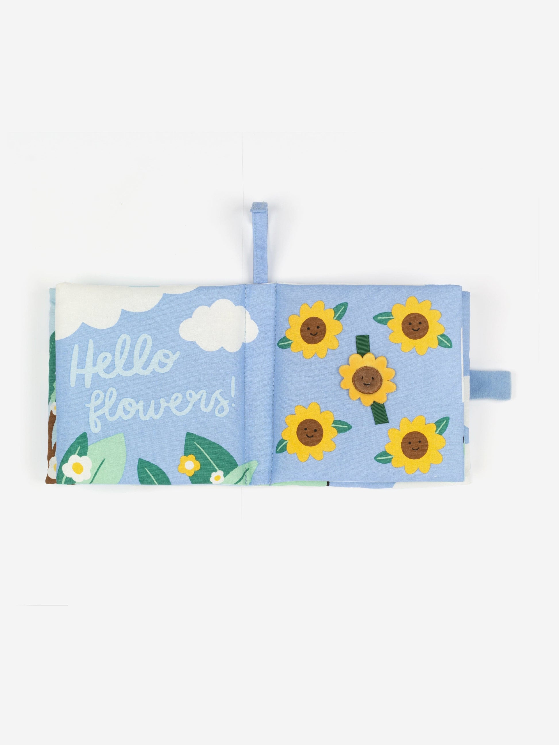 Jellycat Hello Sun Fabric Book in Blue Childsplay Clothing