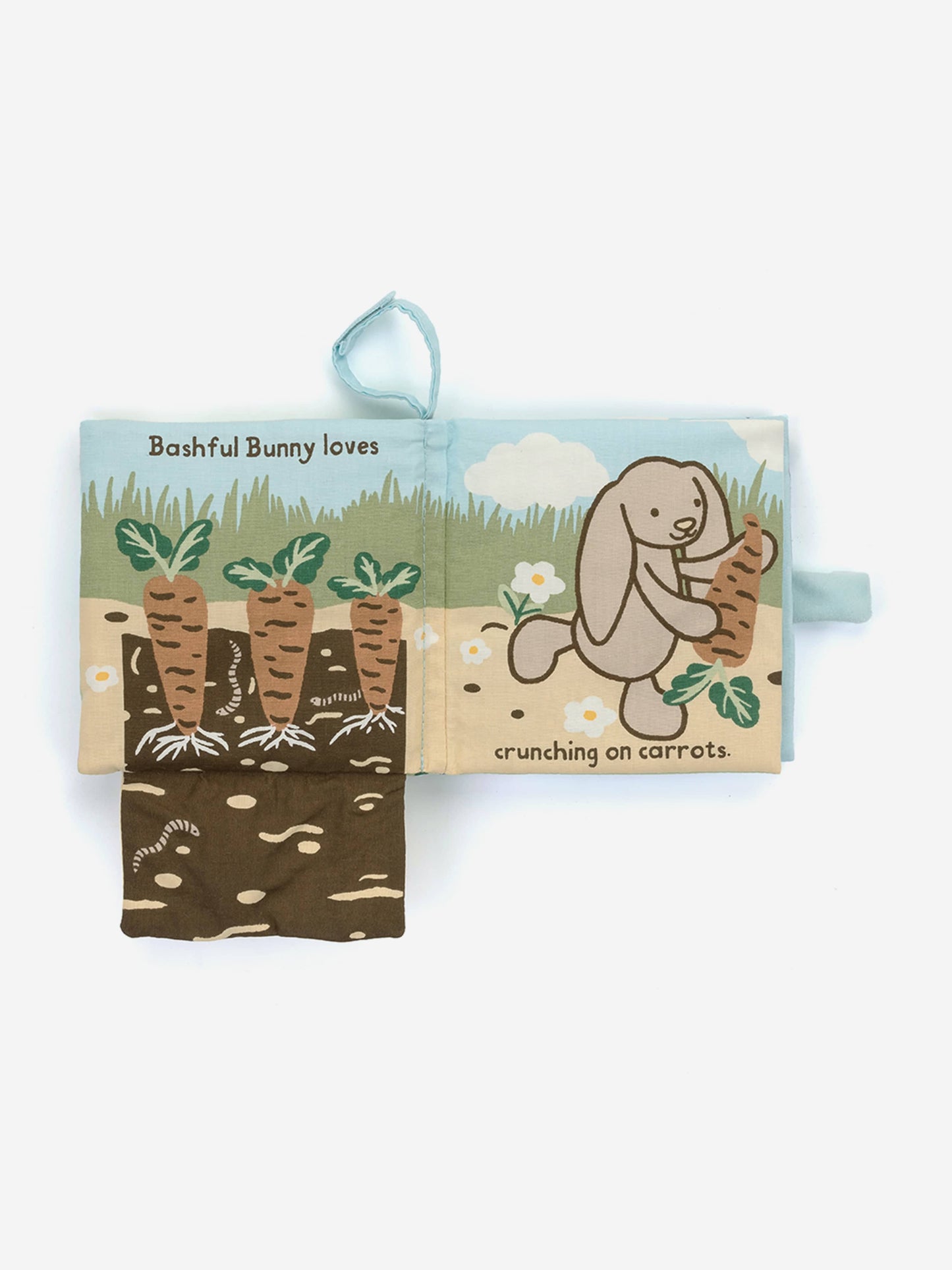 Jellycat Bashful Bunny Loves You Book in Blue Childsplay Clothing