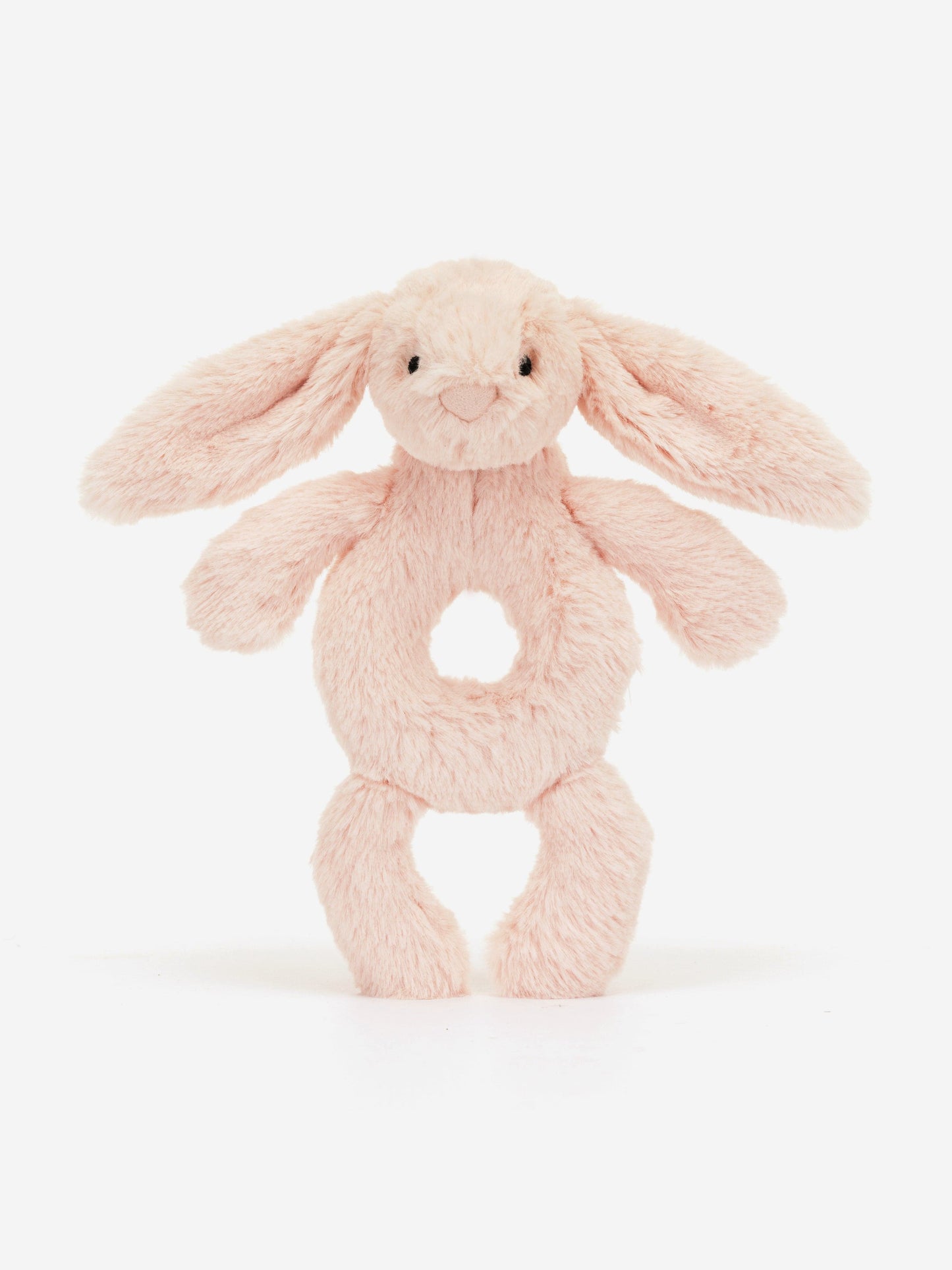 Jellycat Bashful Blush Bunny Ring Rattle in Pink (18 CM) Childsplay Clothing
