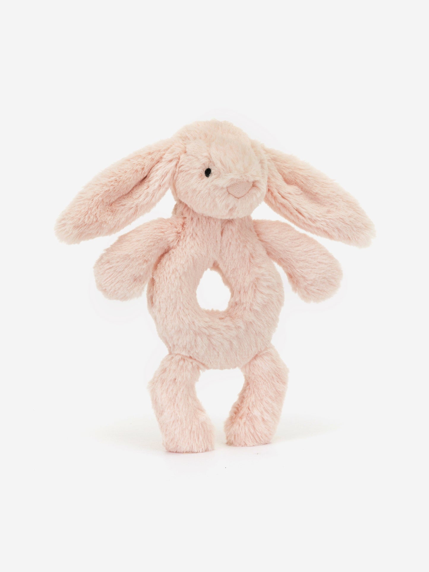 Jellycat Bashful Blush Bunny Ring Rattle in Pink (18 CM) Childsplay Clothing