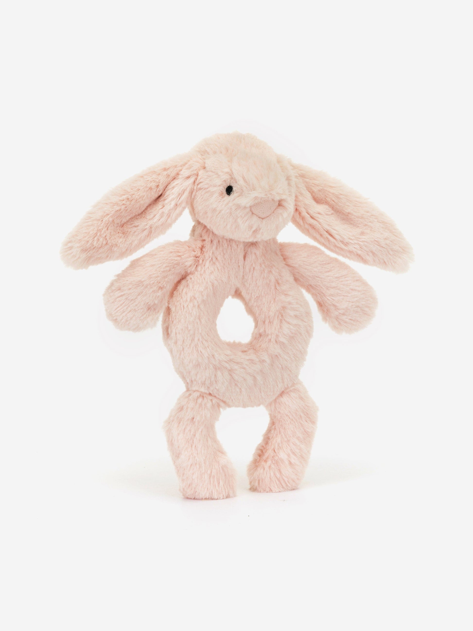 Jellycat Bashful Blush Bunny Ring Rattle in Pink (18 CM) Childsplay Clothing