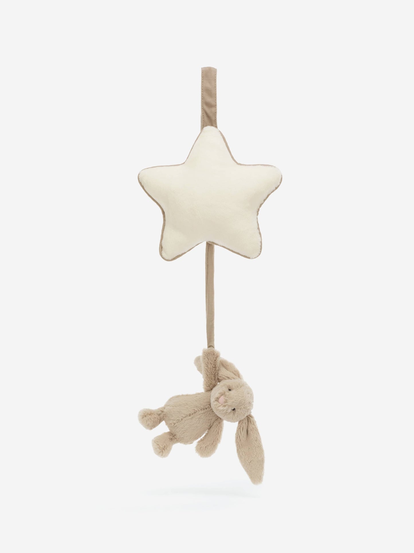 Jellycat Bashful Beige Bunny Musical Pull in Beige (30 CM) Childsplay Clothing